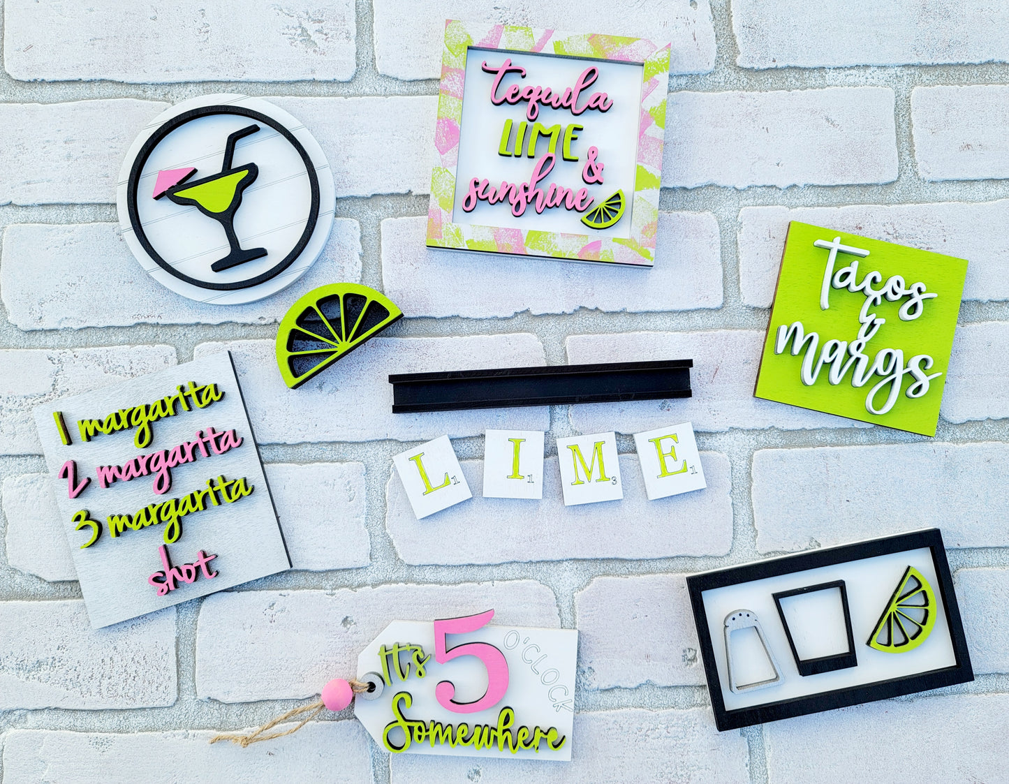 Margarita Tiered Tray Set