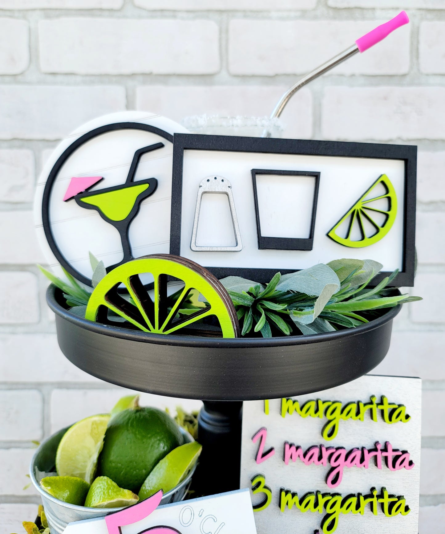 Margarita Tiered Tray Set