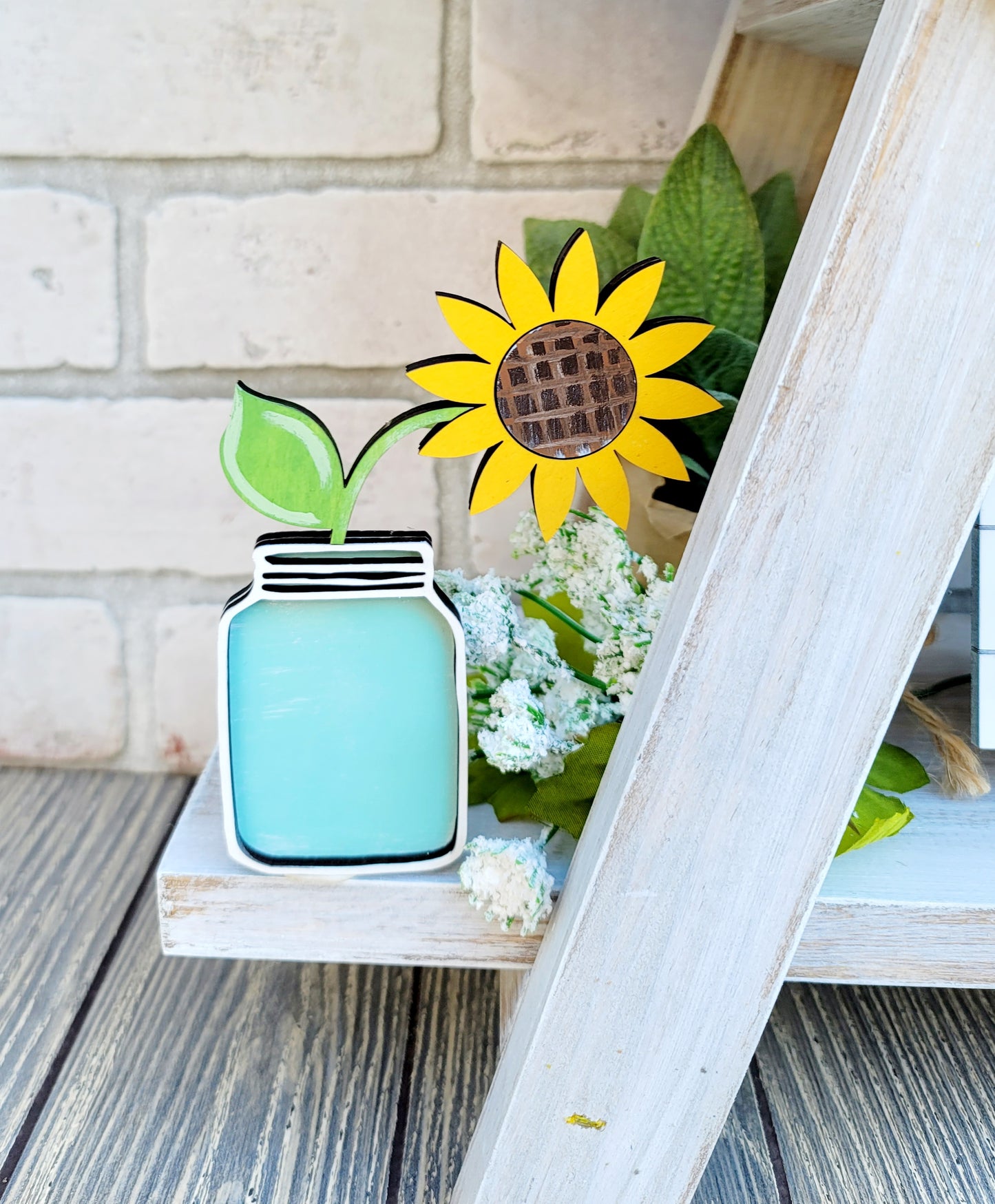 Sunflower Tiered Tray Set