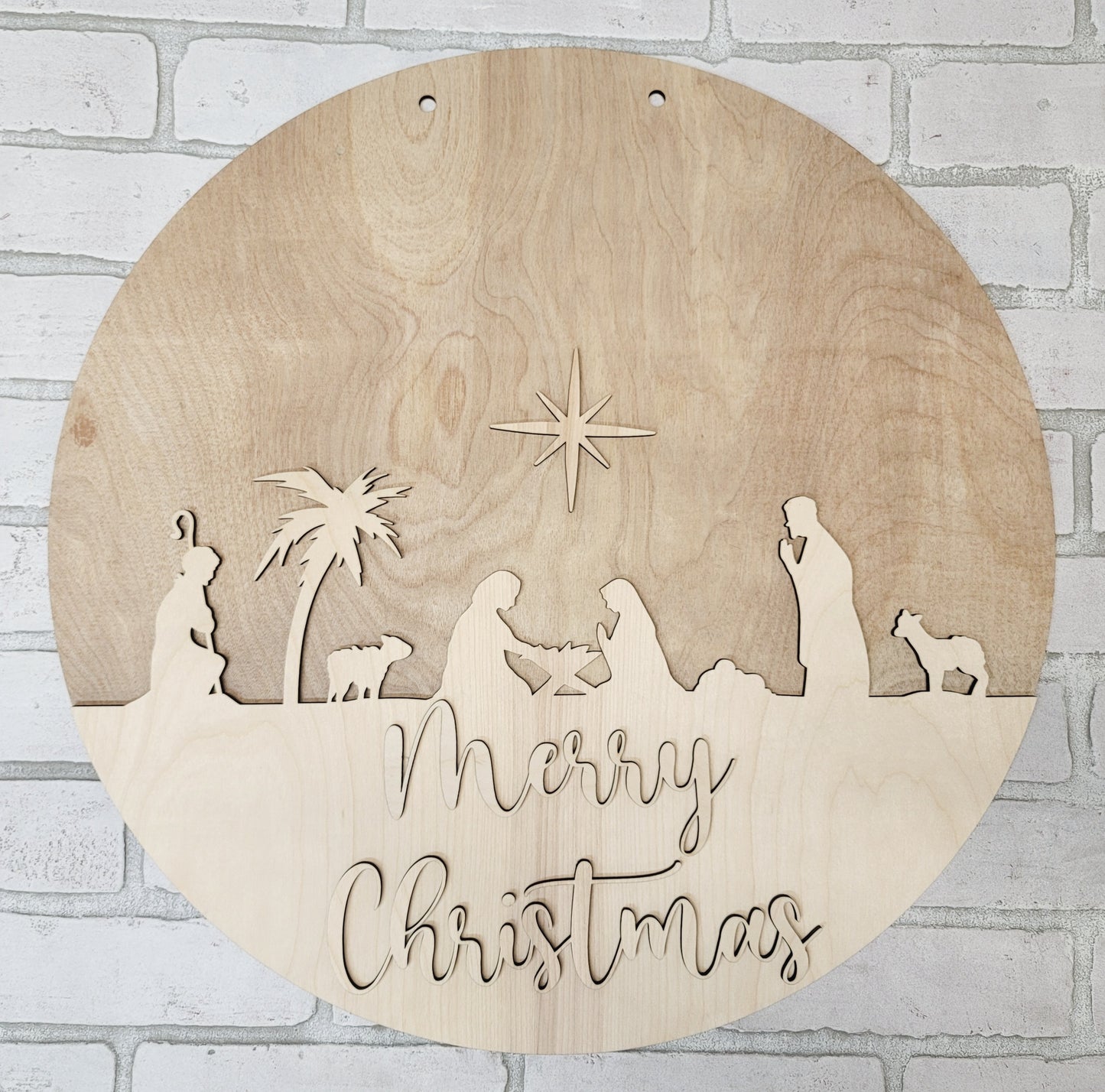 Nativity Door Hanger