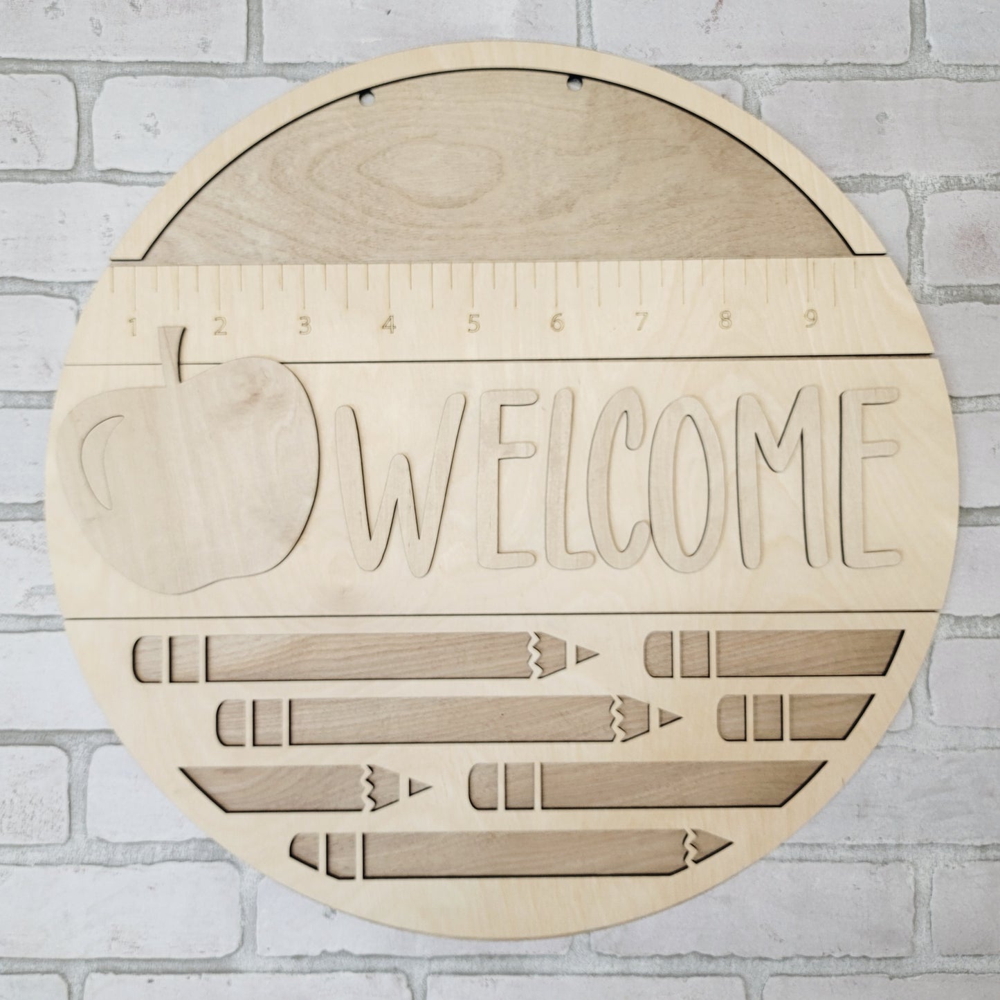 Welcome Classroom Door Hanger