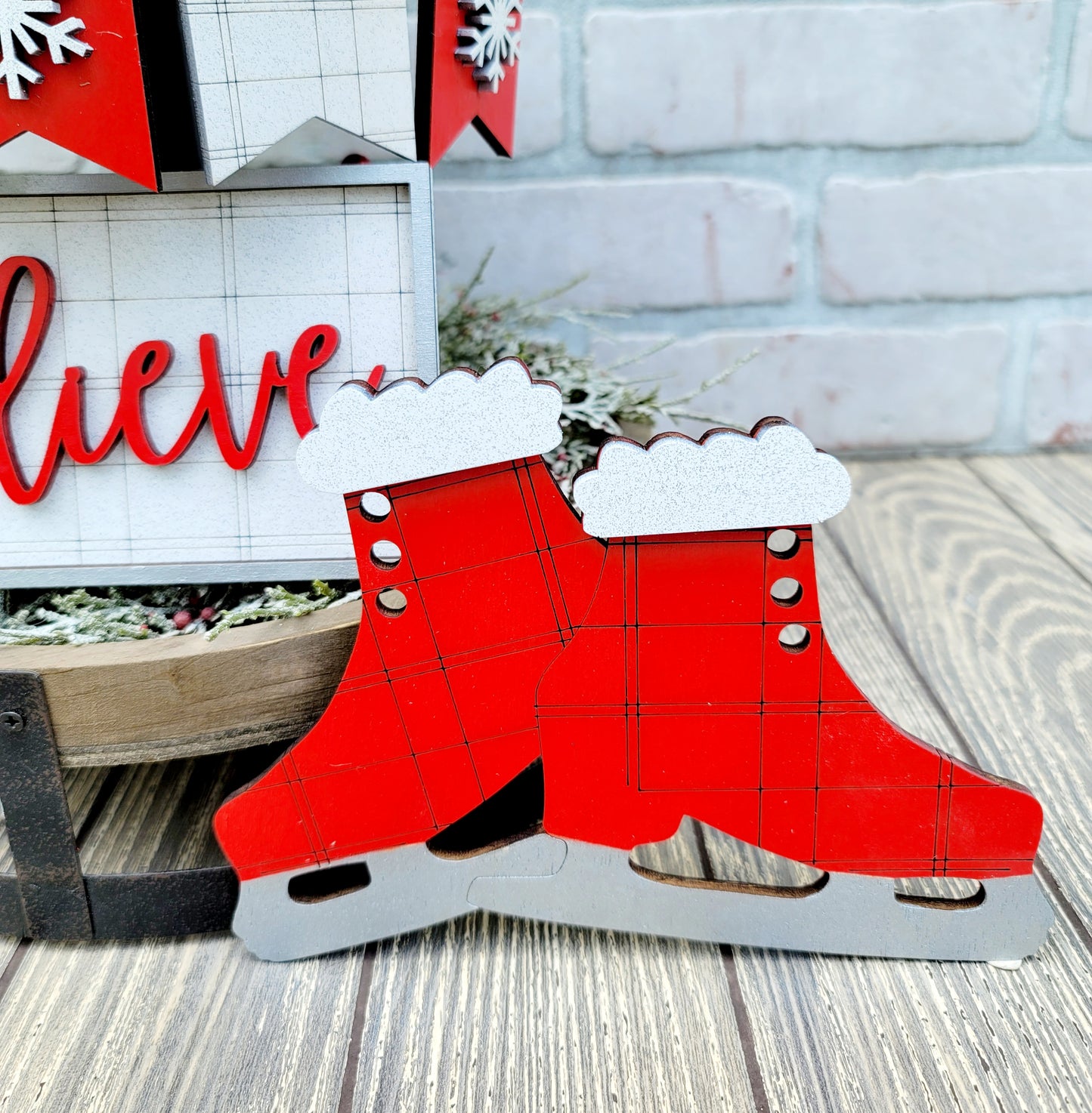 Merry & Bright Tiered Tray Set