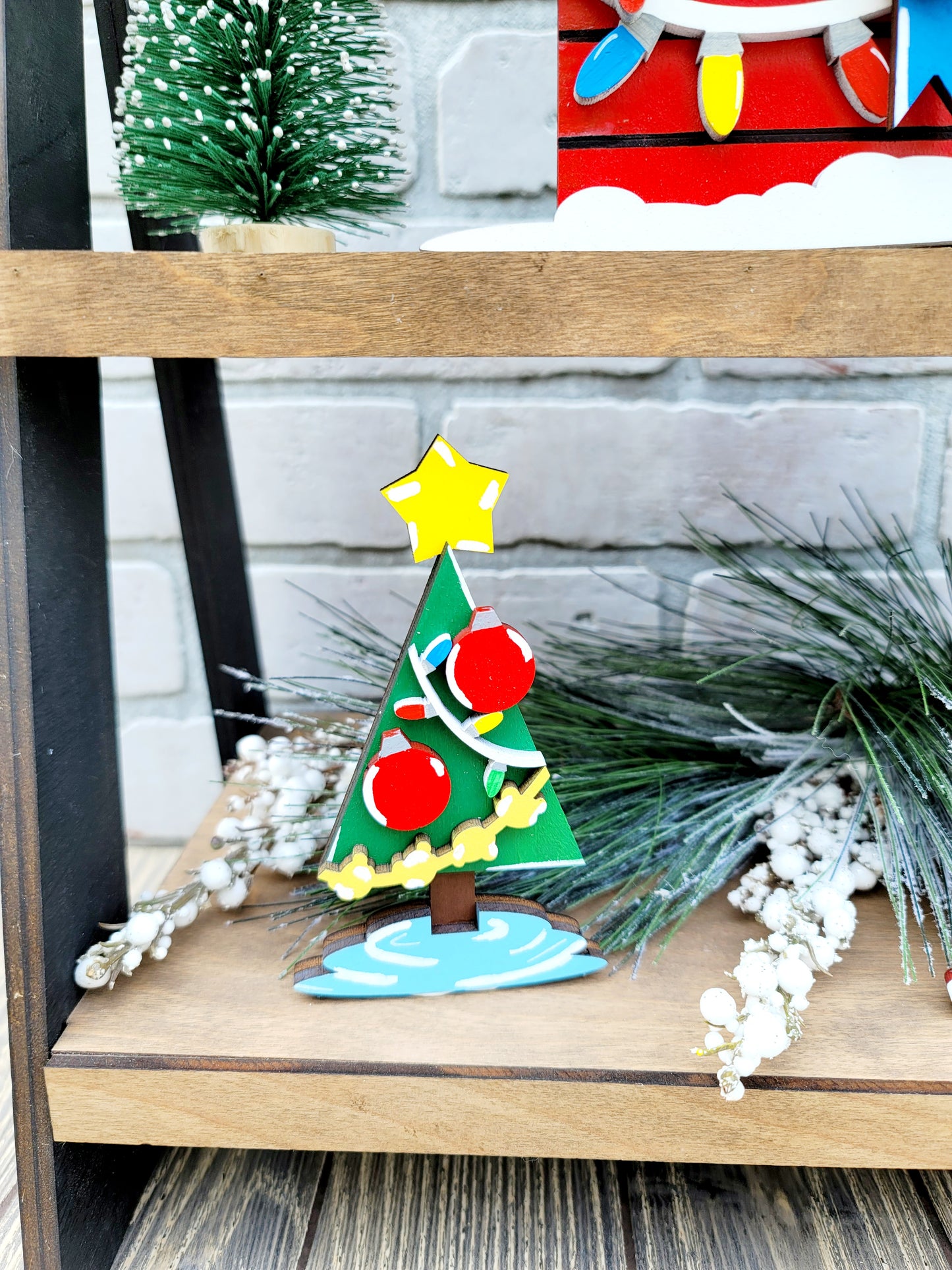Charlie Brown Christmas Tiered Tray Set