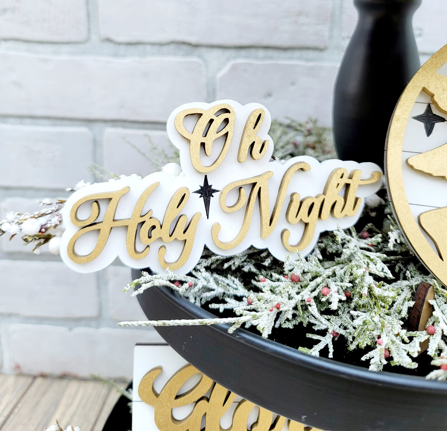 Nativity Tiered Tray Set