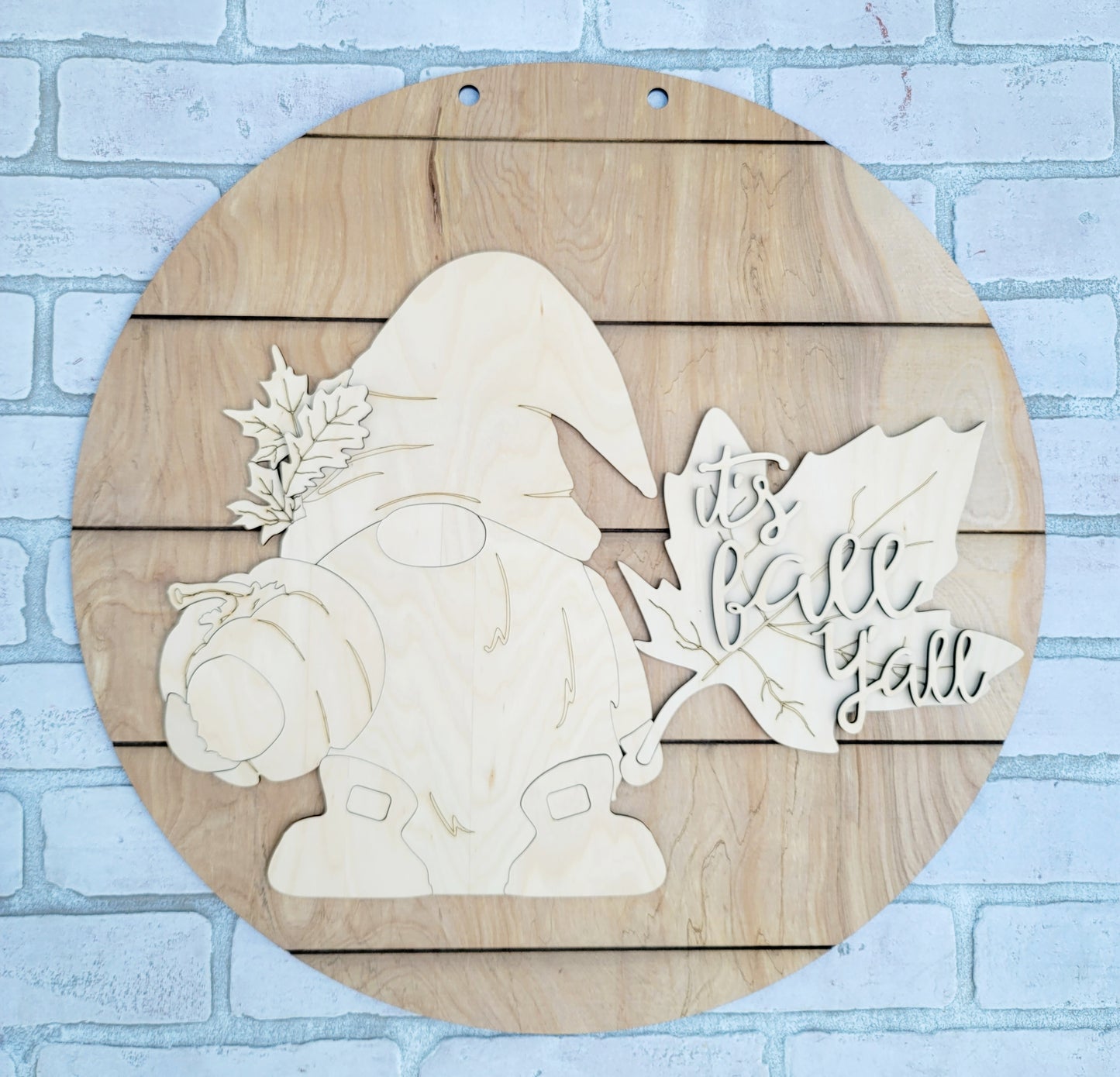 Fall Gnome Door Hanger