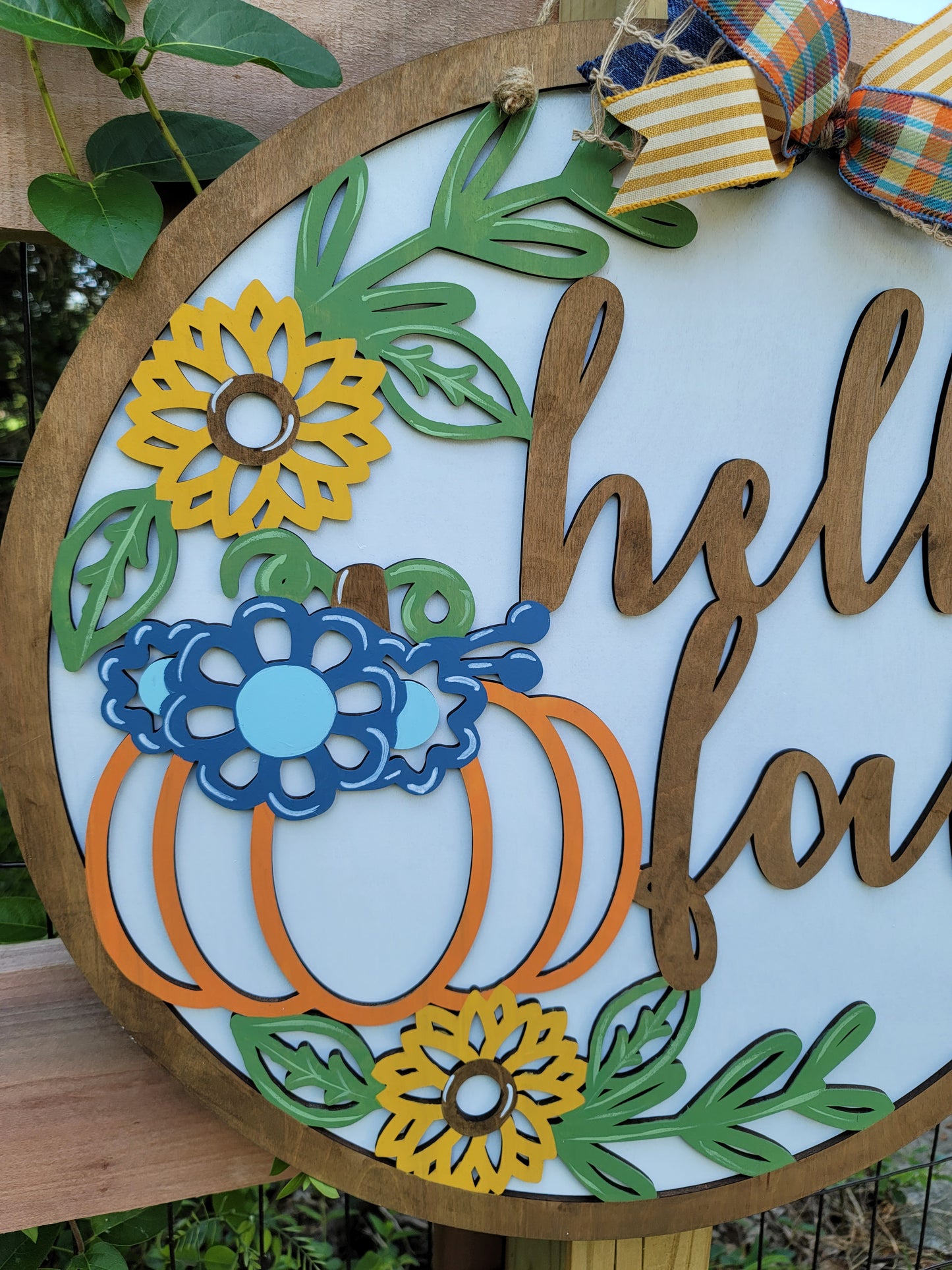 Hello Fall Door Hanger