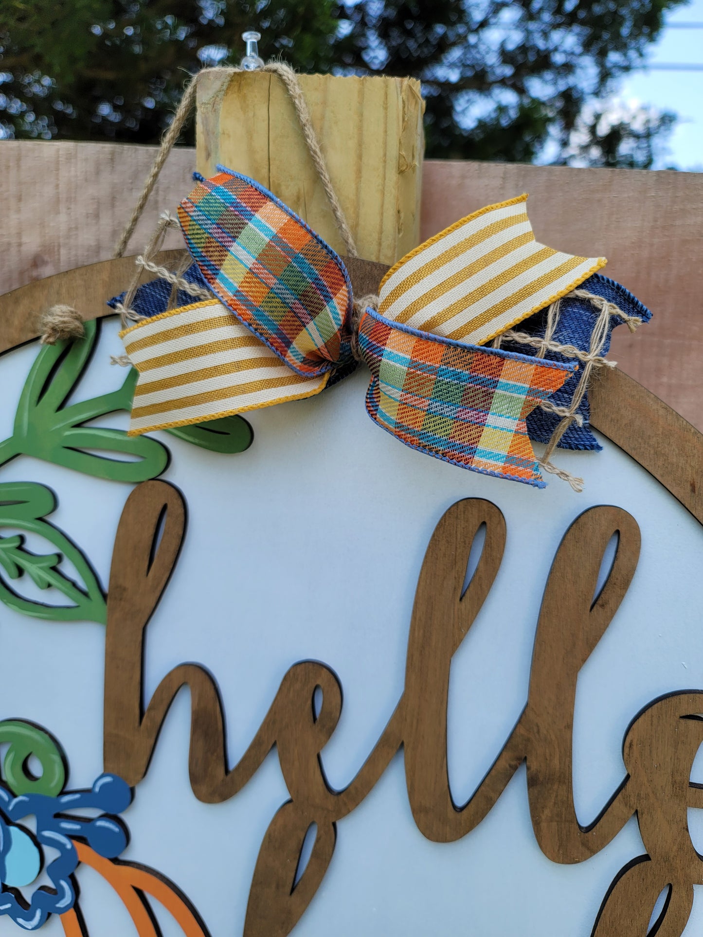 Hello Fall Door Hanger