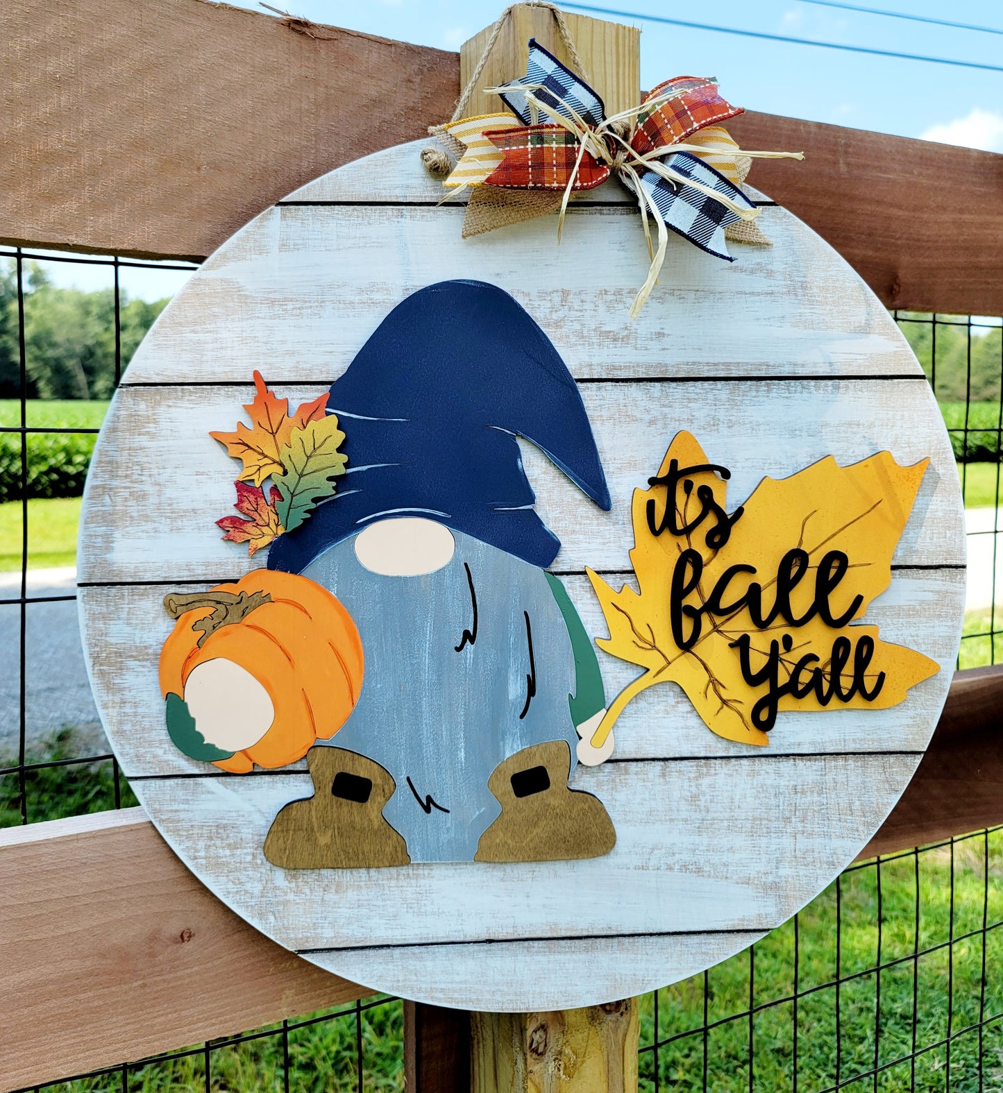 Fall Gnome Door Hanger