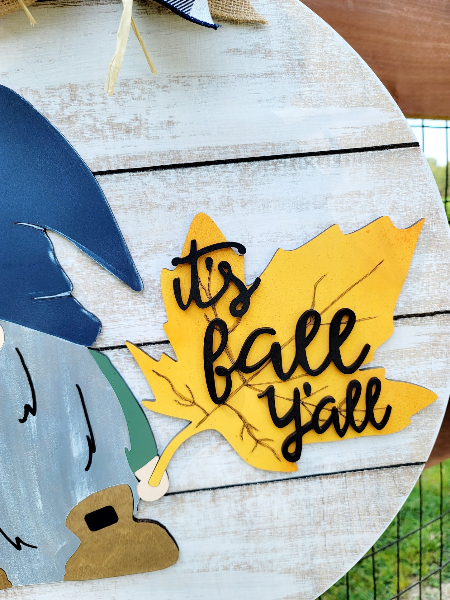 Fall Gnome Door Hanger