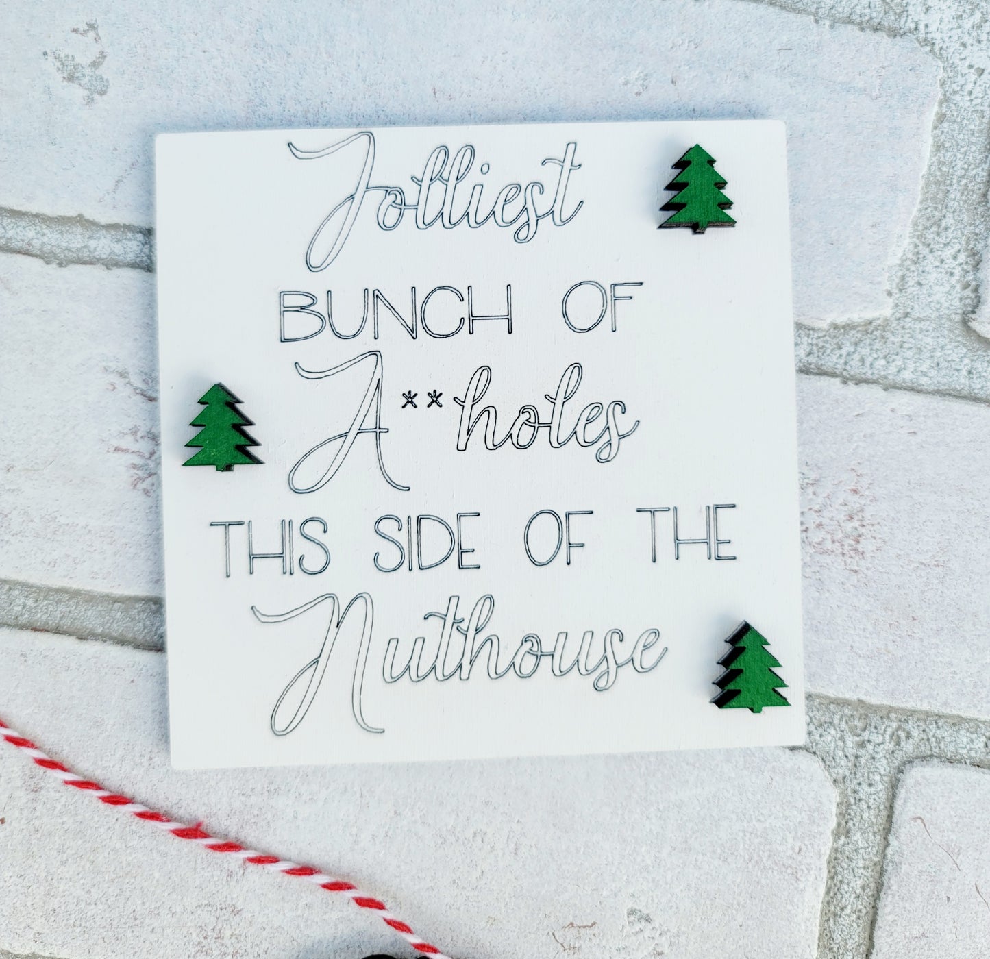 Christmas Vacation Tiered Tray Set