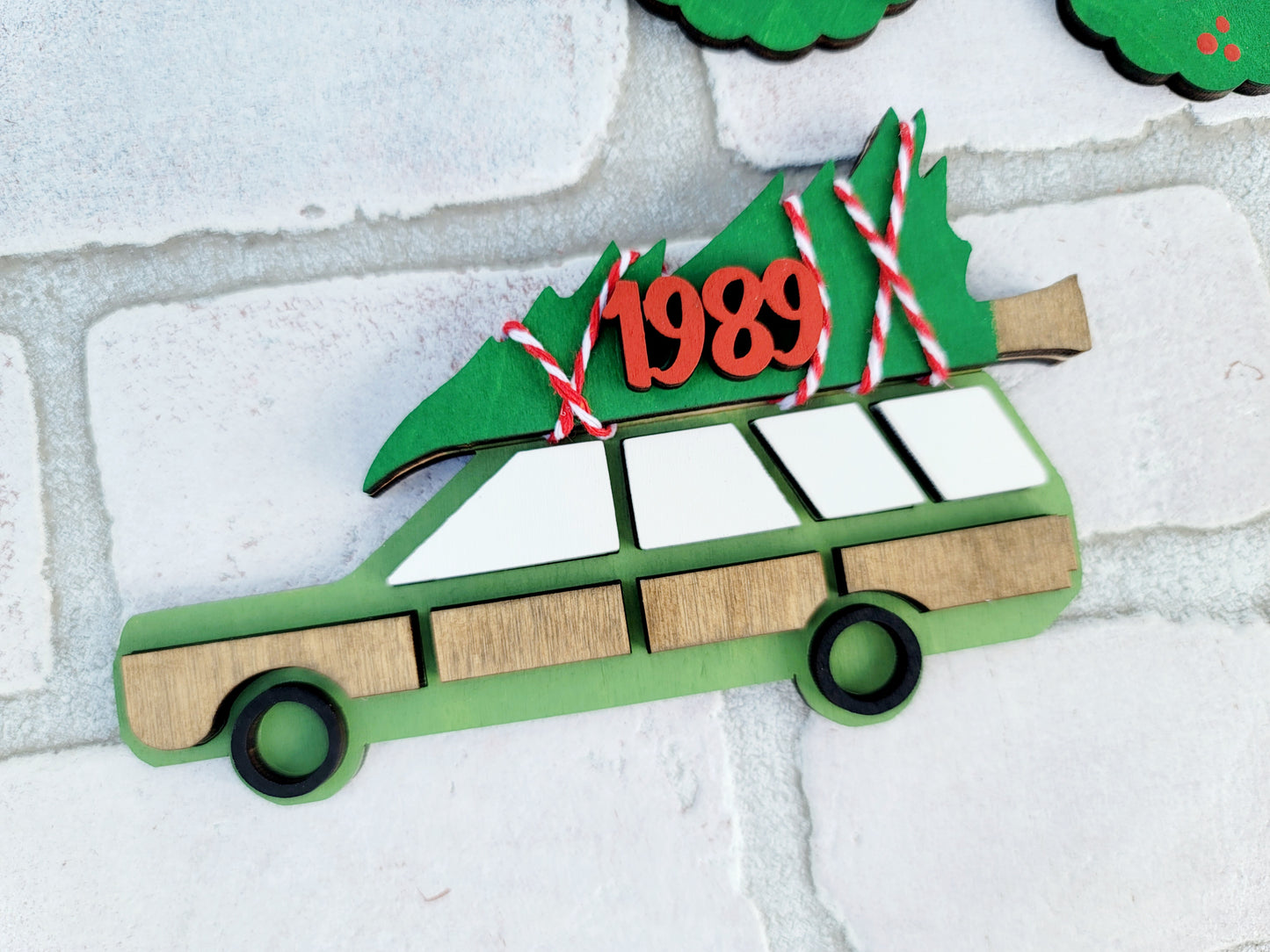 Christmas Vacation Tiered Tray Set