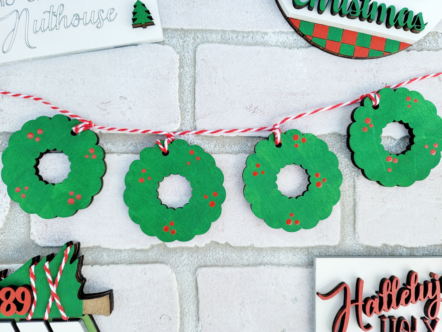 Christmas Vacation Tiered Tray Set