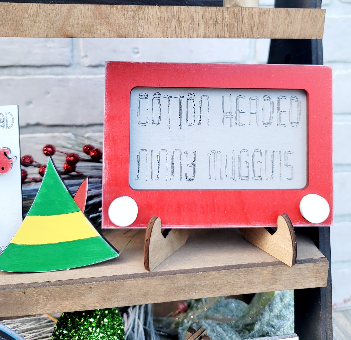 Buddy the Elf Tiered Tray Set