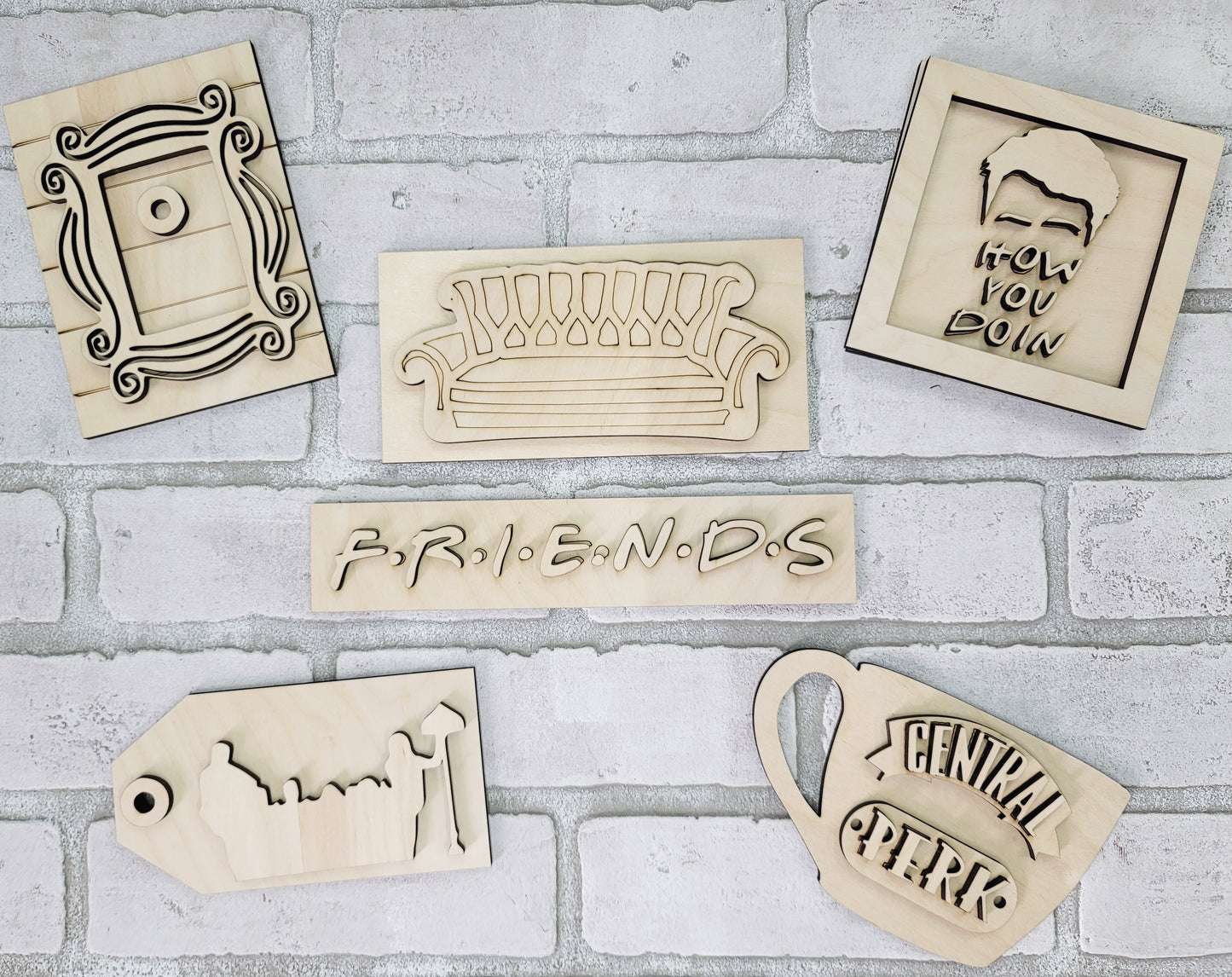 Friends Tiered Tray Set