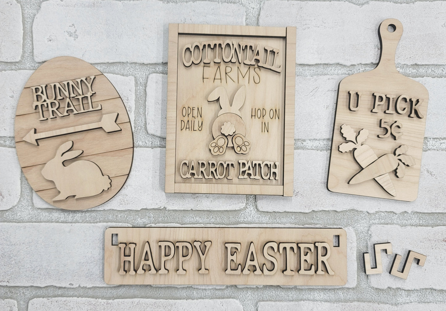 Happy Easter- Interchangeable Inserts
