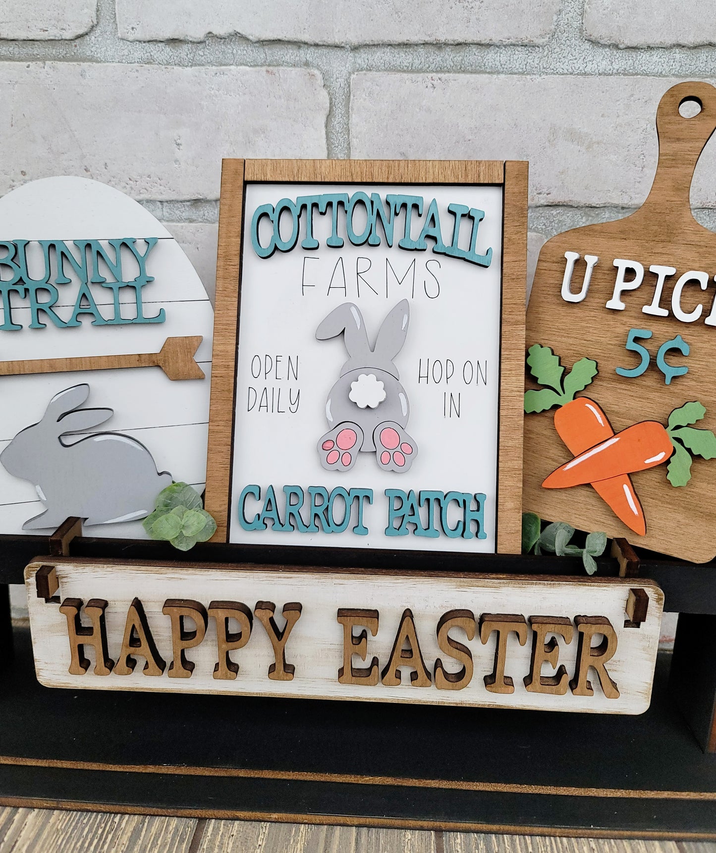 Happy Easter- Interchangeable Inserts