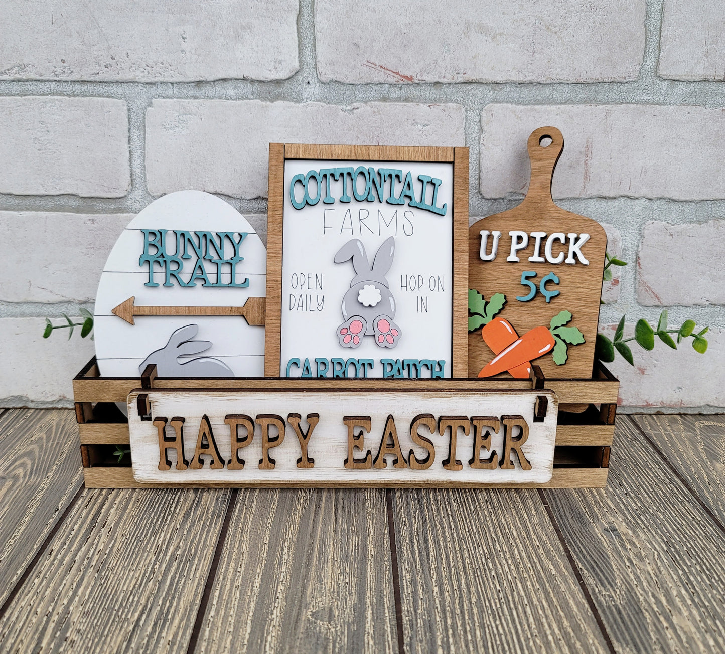 Happy Easter- Interchangeable Inserts