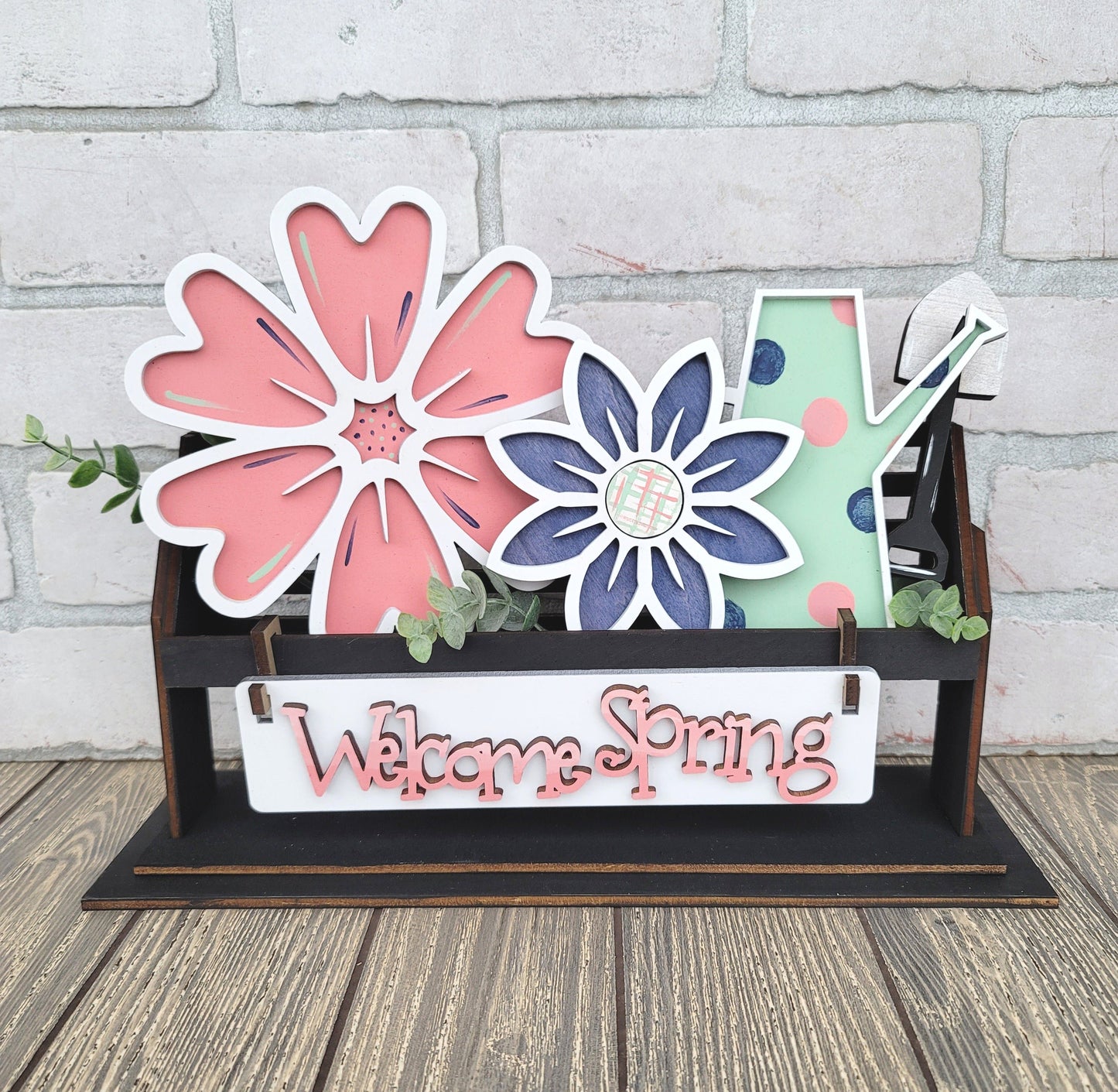 Welcome Spring- Interchangeable Insert