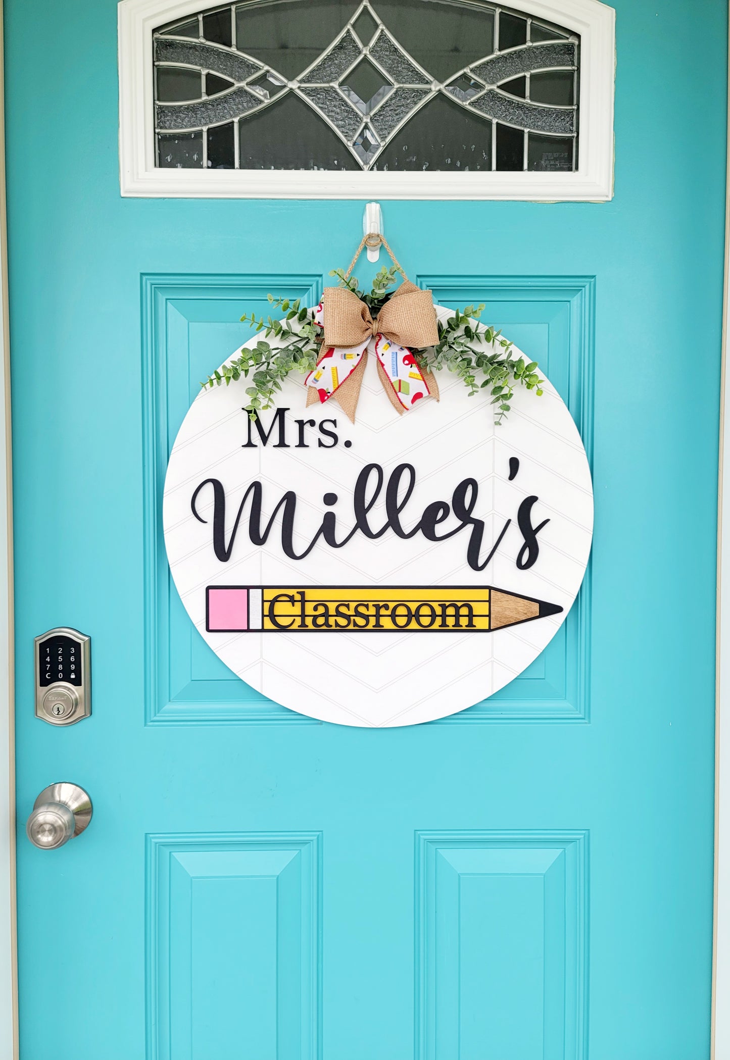 Personalized Classroom Door Hanger