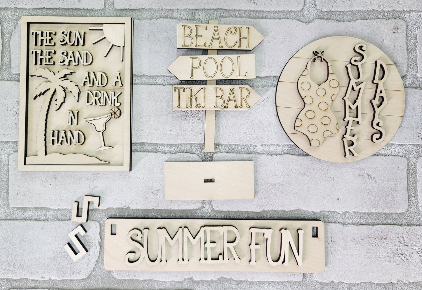 Summer-Interchangeable Inserts