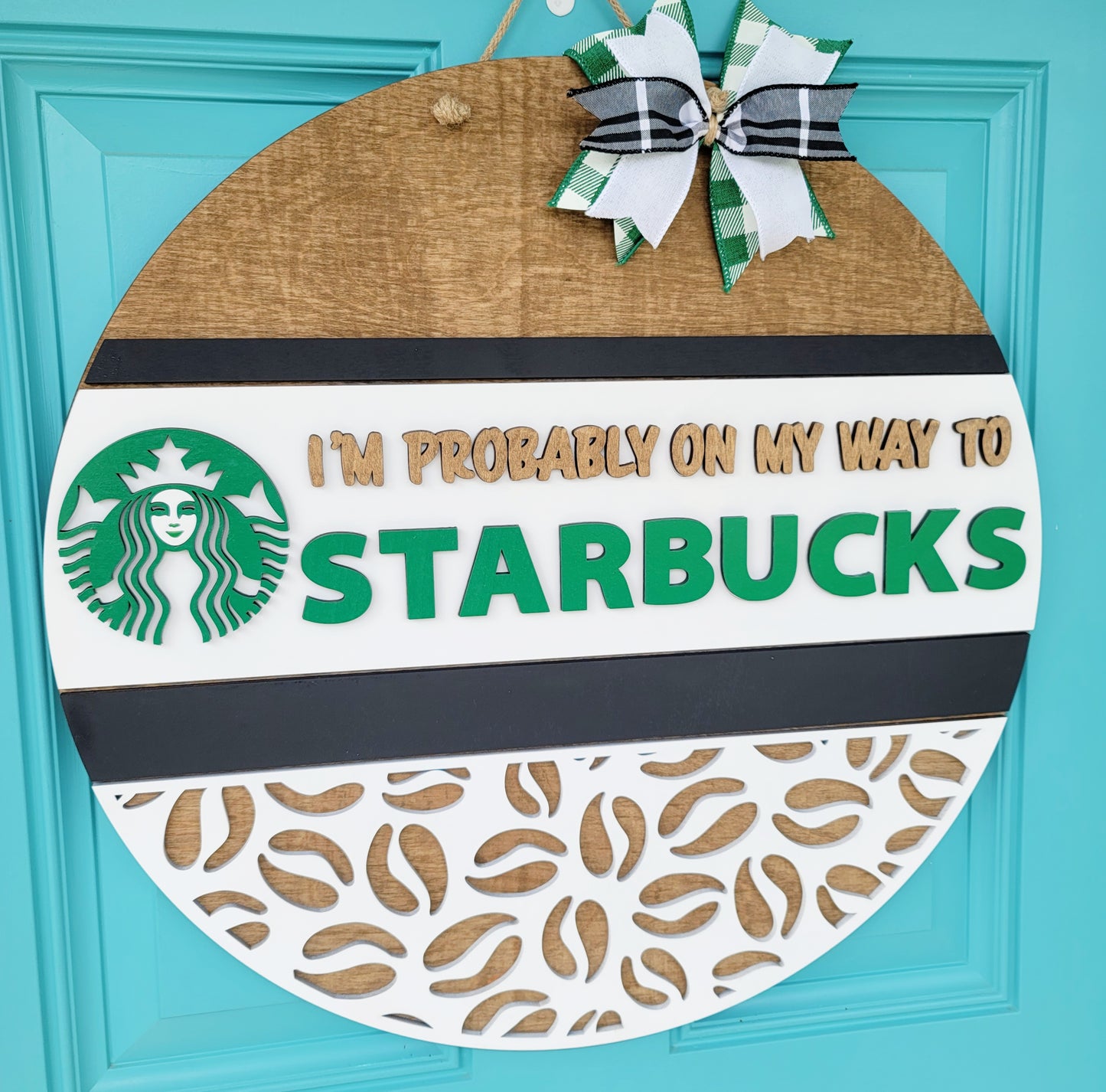 Starbucks Door Hanger