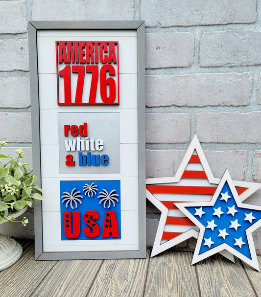 Patriotic- Set of 3