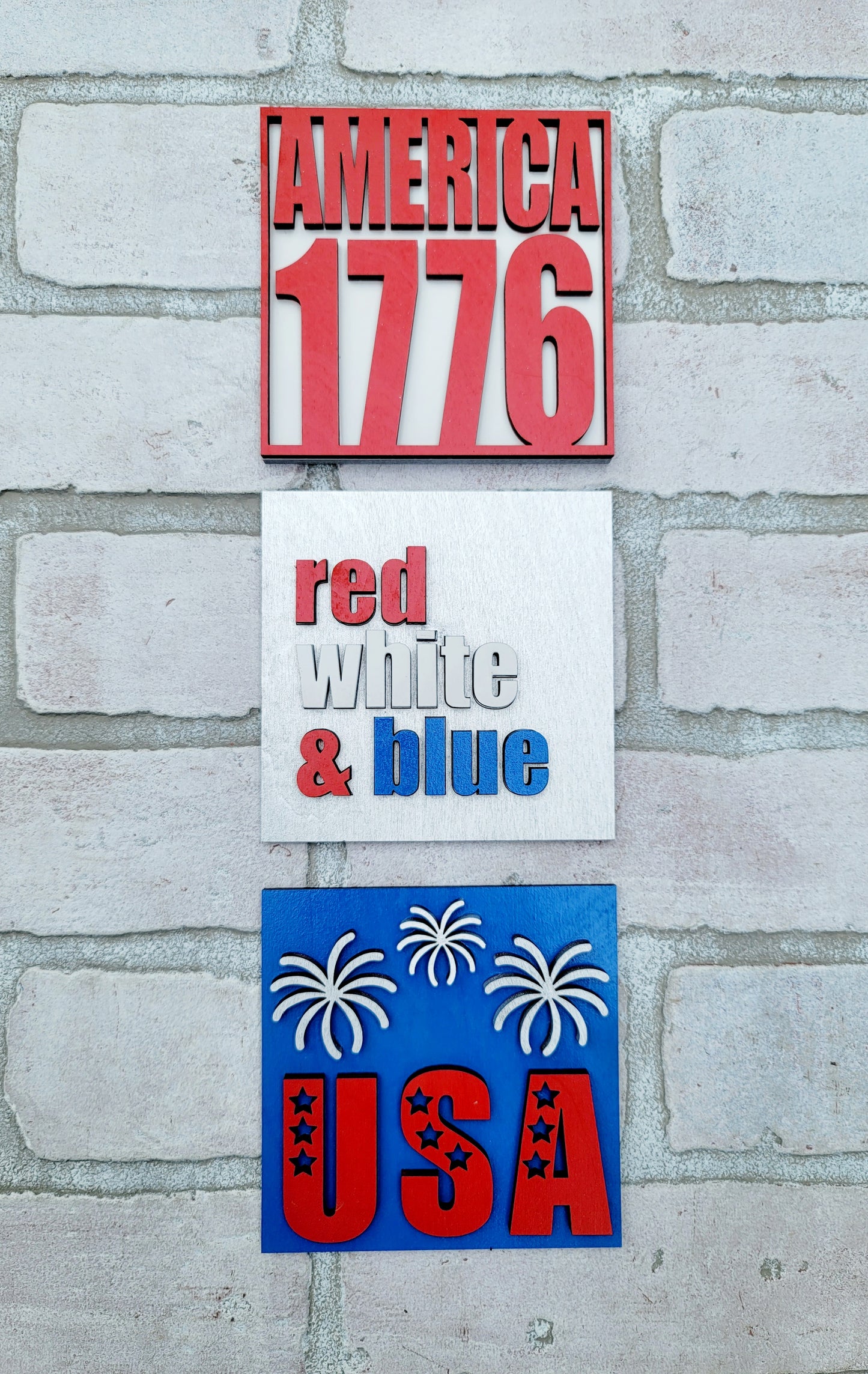 Patriotic- Set of 3