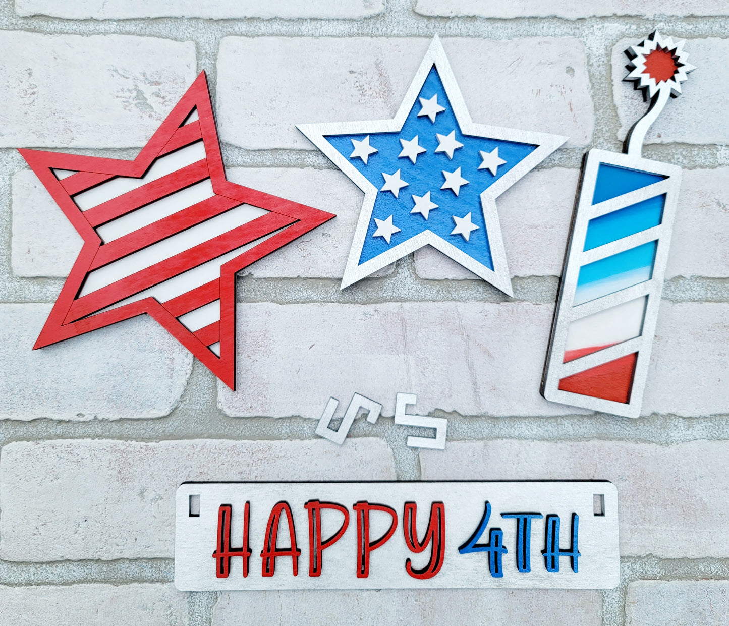 Patriotic- Interchangeable Inserts