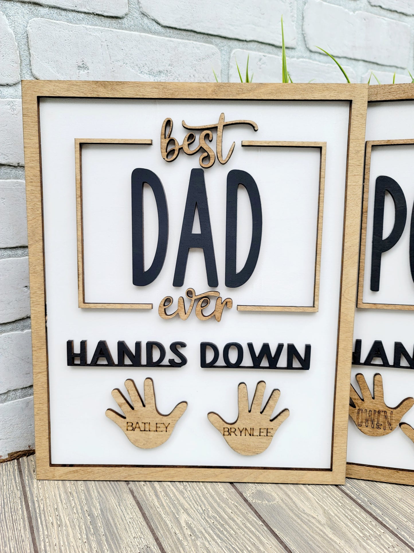 Best Ever Hands Down Sign