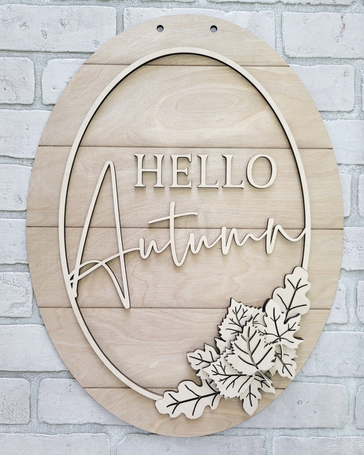 Hello Autumn Door Hanger