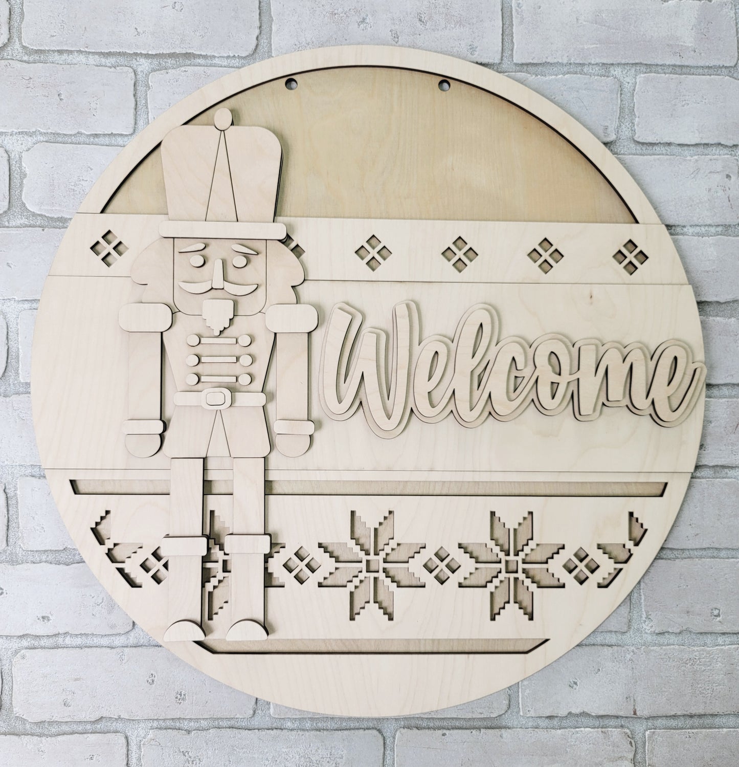 Nutcracker Door Hanger