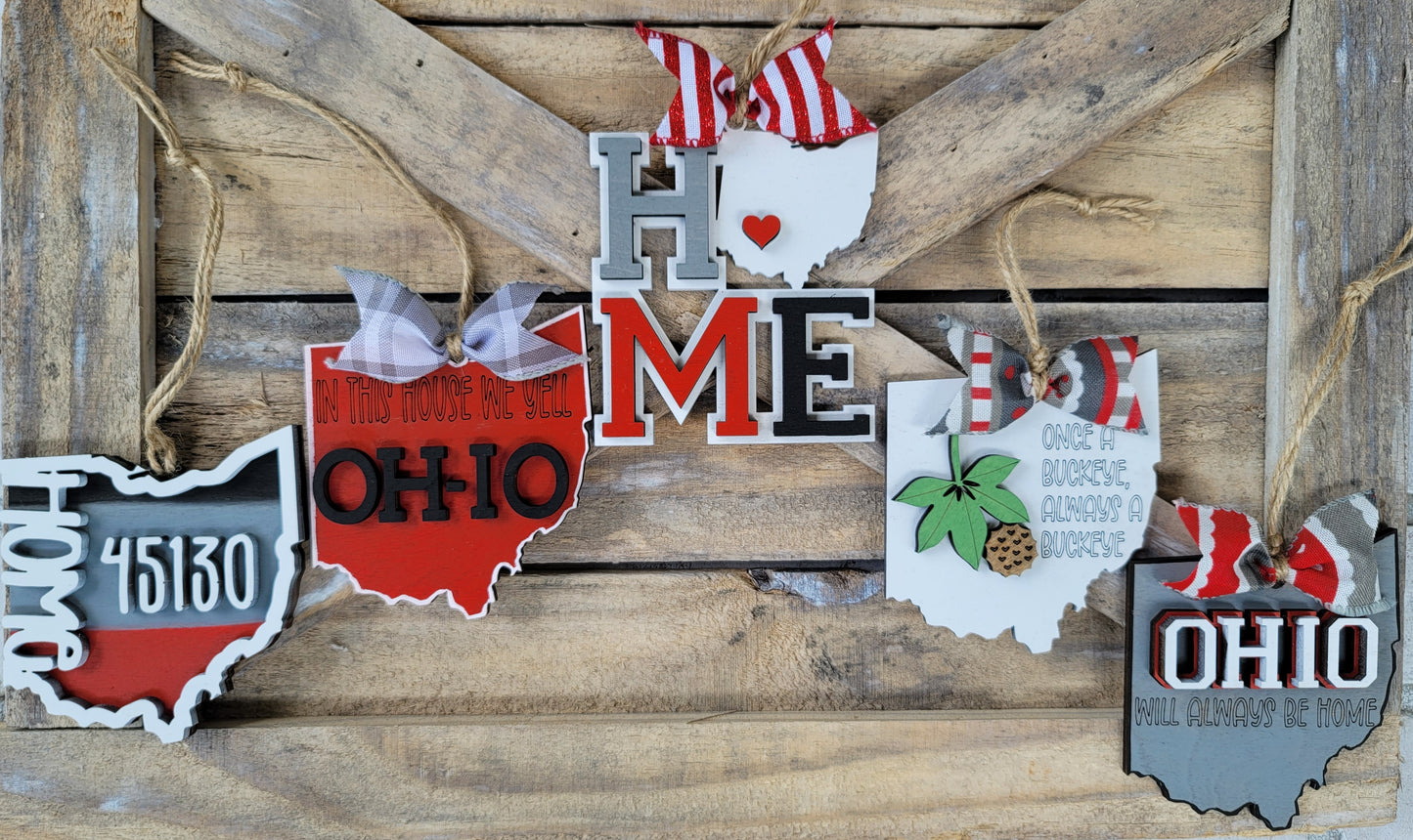 Ohio State Ornaments