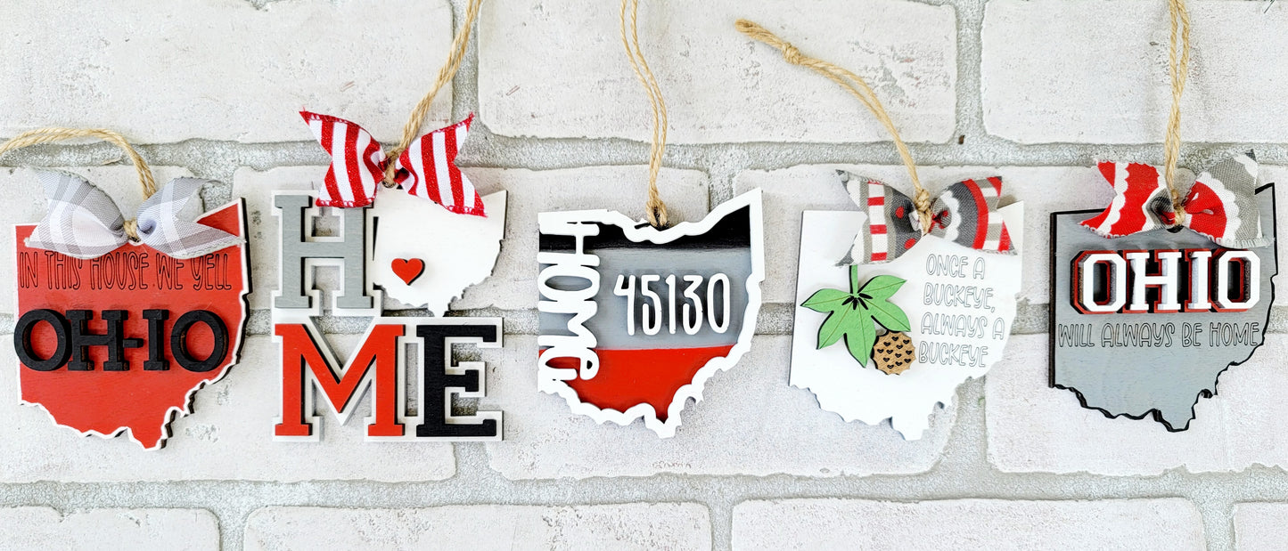 Ohio State Ornaments