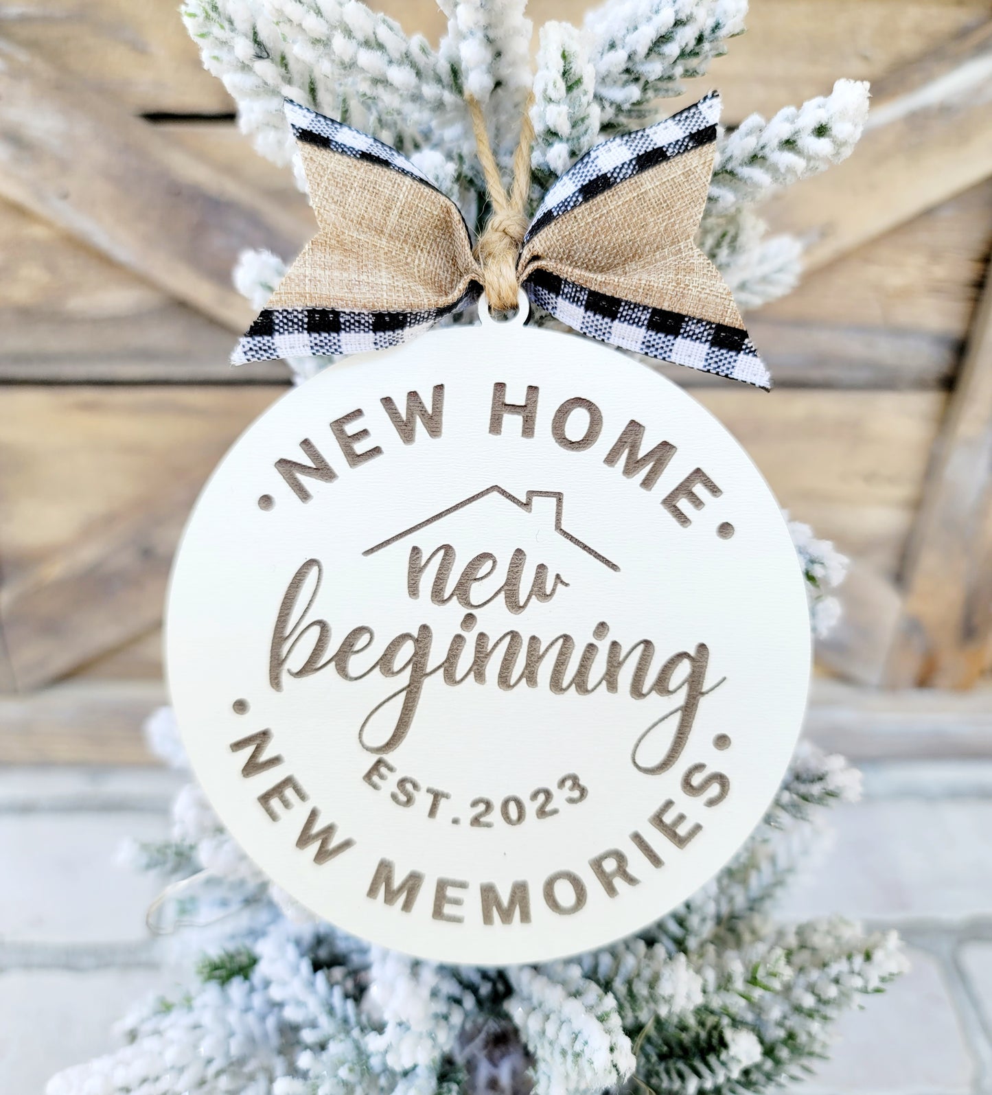 New Home New Beginnings Ornament