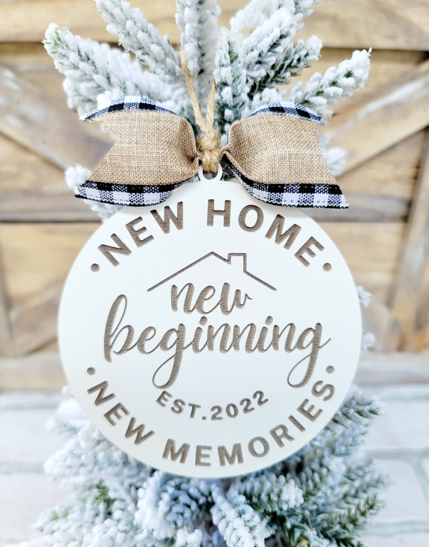 New Home New Beginnings Ornament