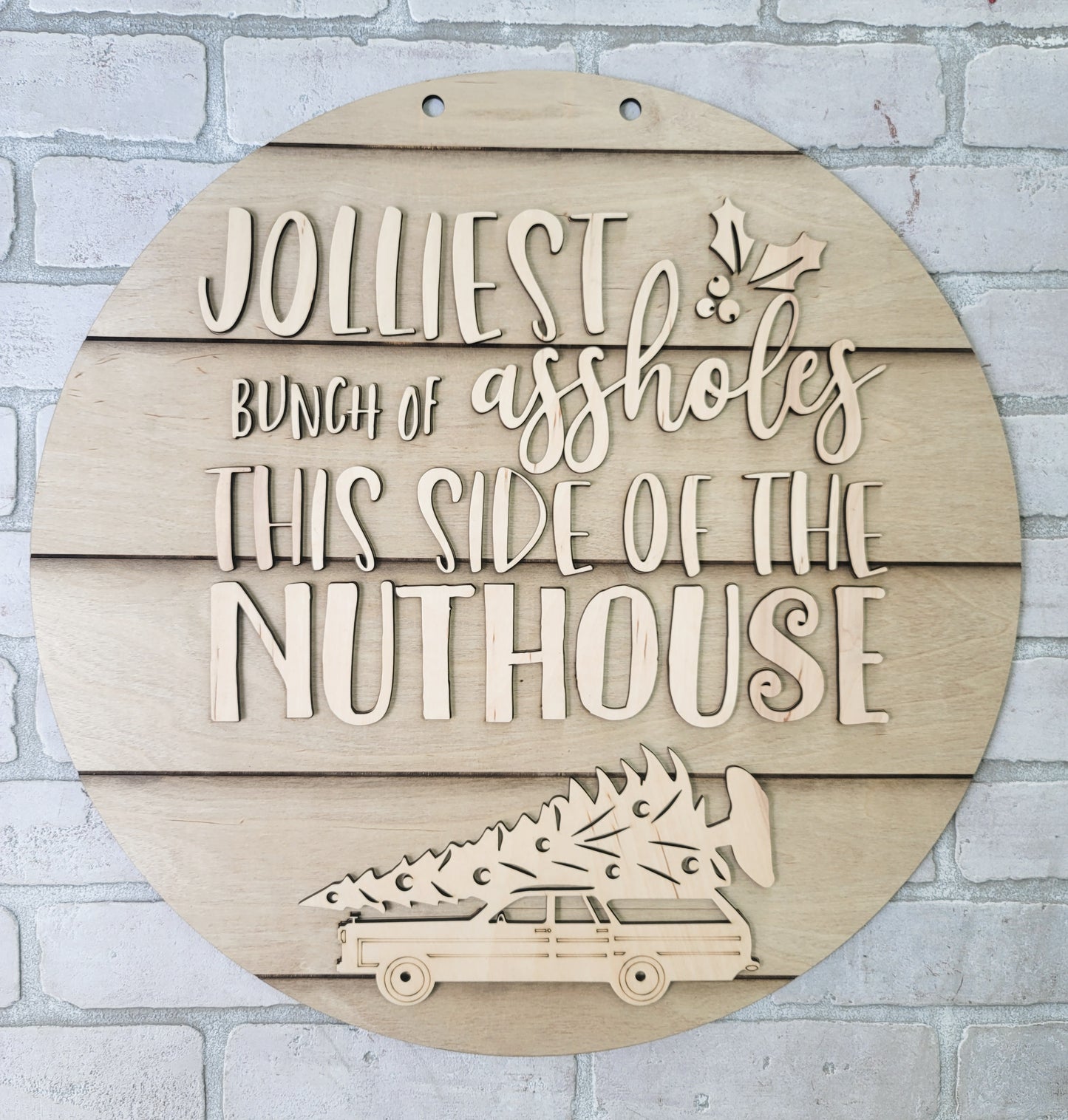 Jolliest Bunch Door Hanger