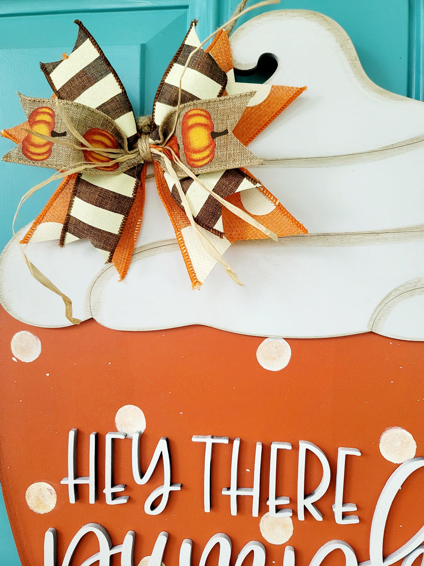 Pumpkin Spice Door Hanger