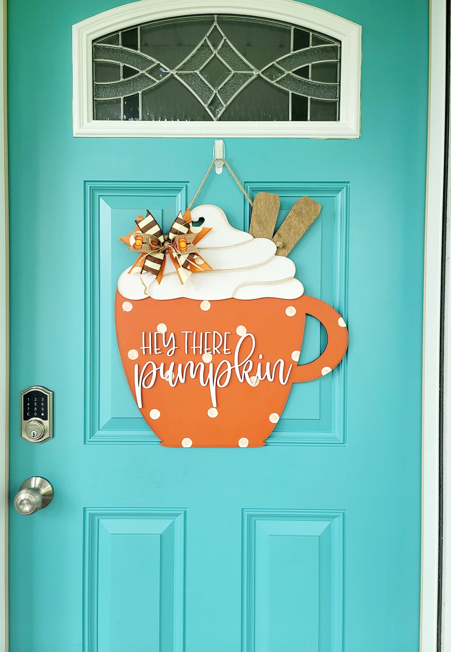 Pumpkin Spice Door Hanger