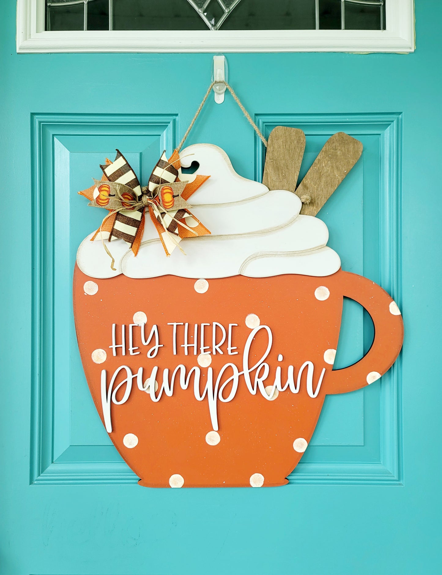 Pumpkin Spice Door Hanger