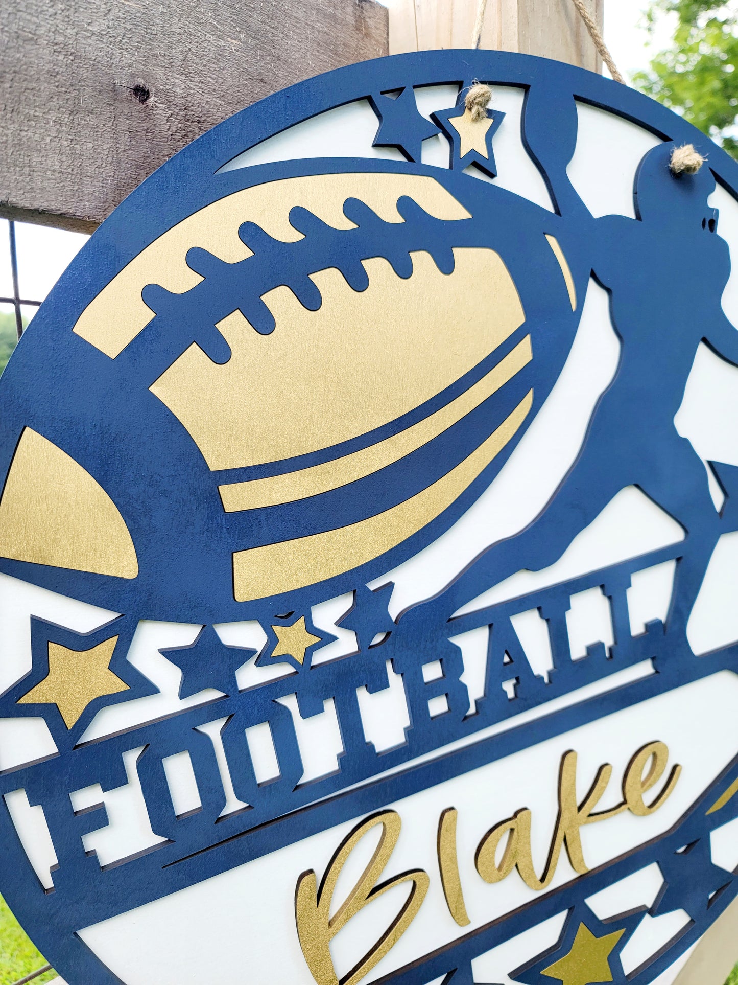 Sports/Name/Photo Hanger