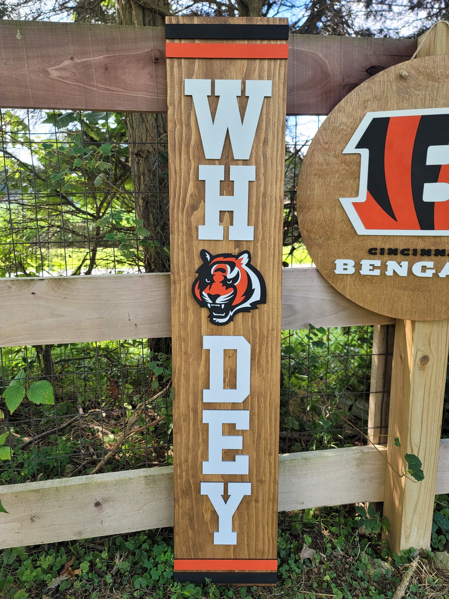 Bengals Door Hanger/Porch Leaner