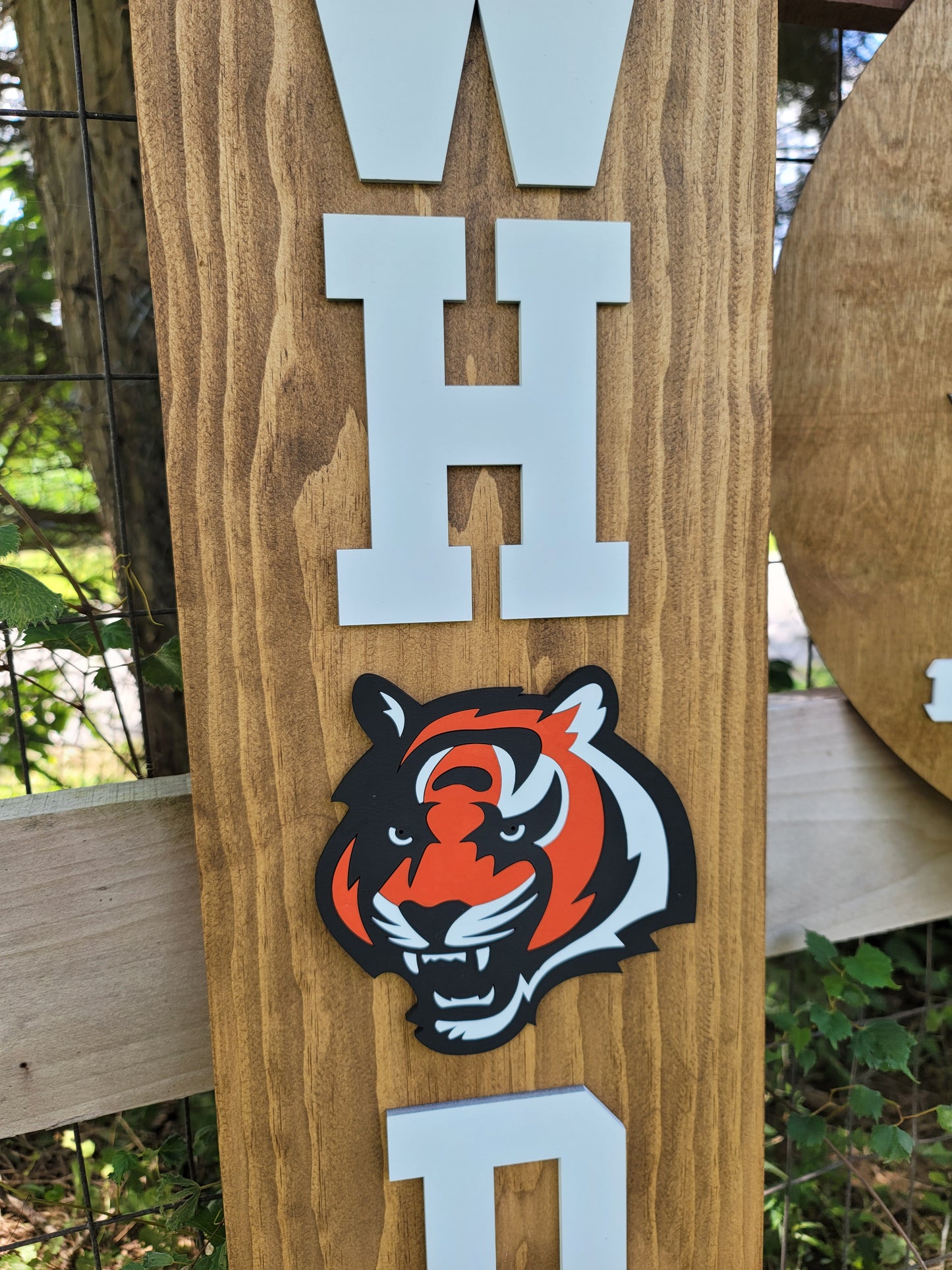 Bengals Door Hanger/Porch Leaner