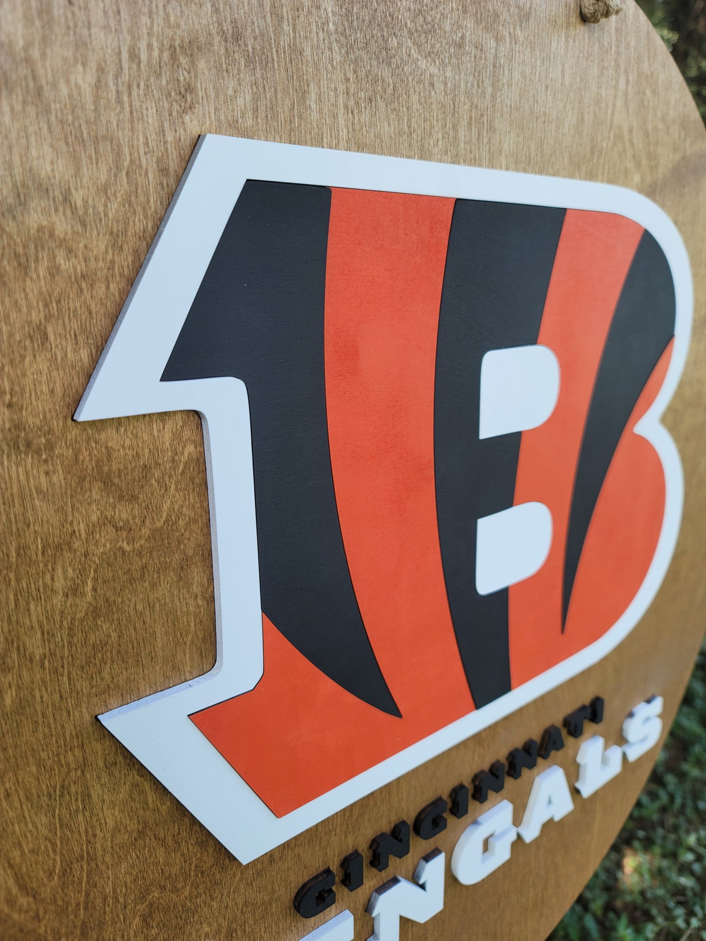 Bengals Door Hanger/Porch Leaner