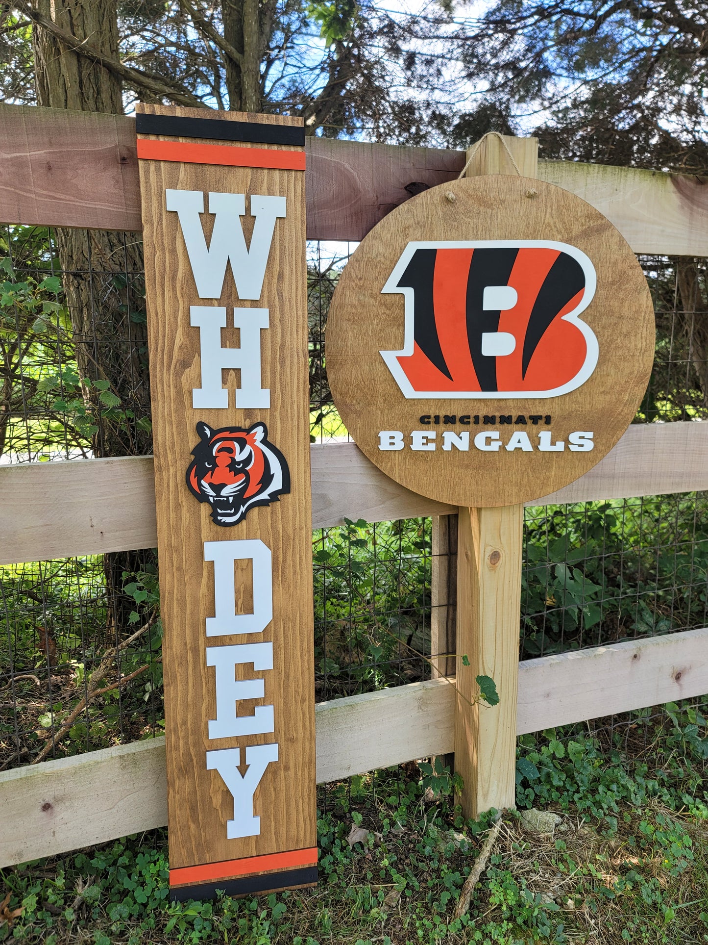 Bengals Door Hanger/Porch Leaner