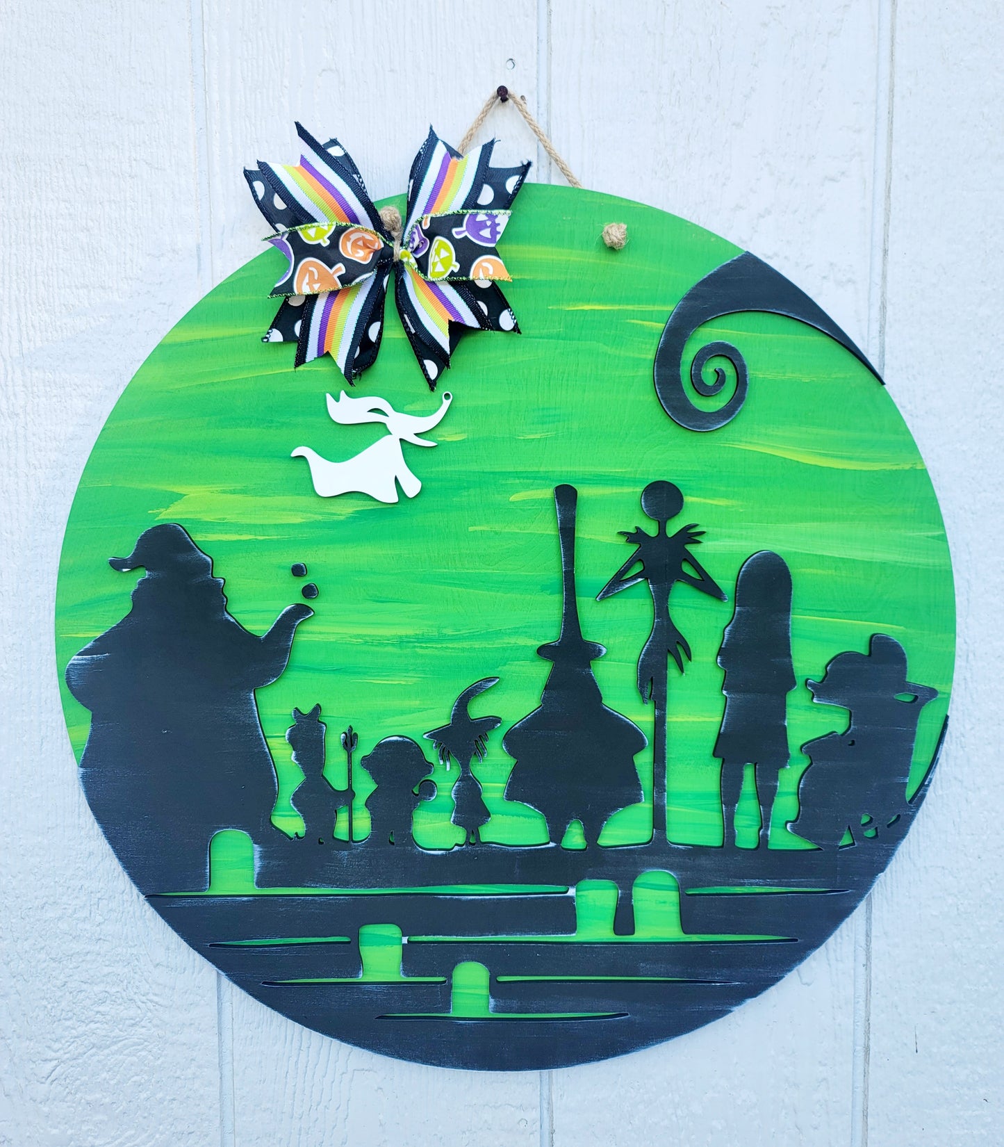 Nightmare Before Christmas Clan Door Hanger