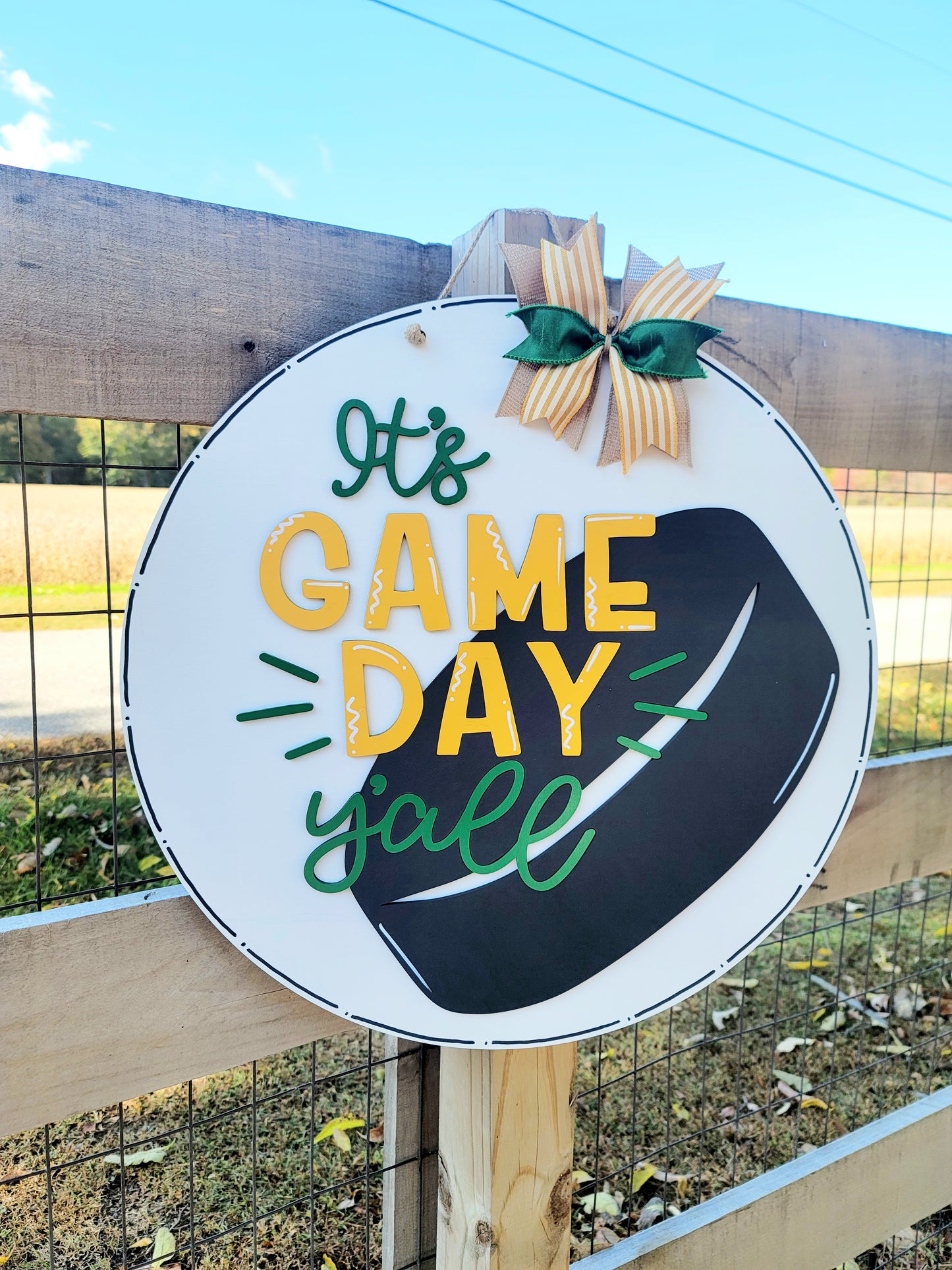 Hockey- It's Game Day Y'all Door Hanger