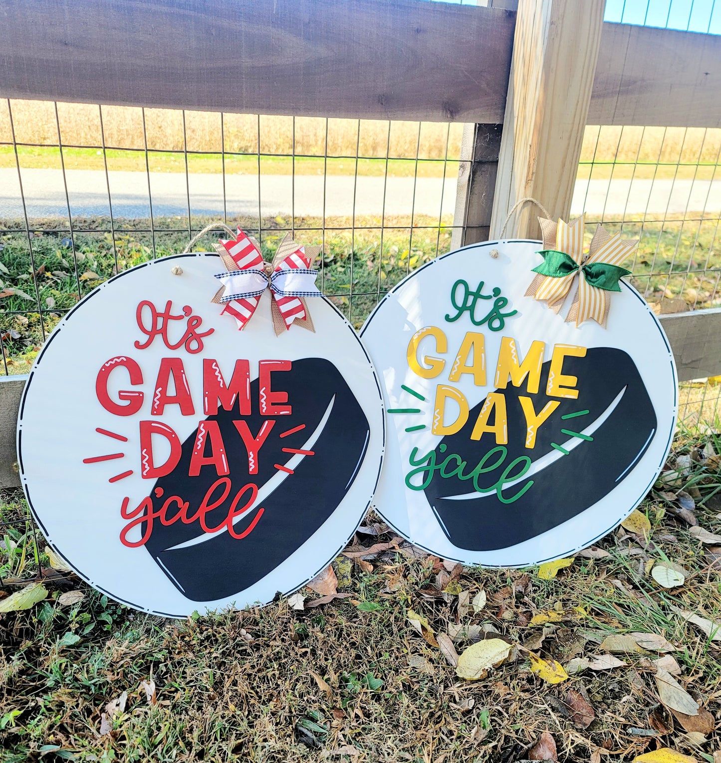 Hockey- It's Game Day Y'all Door Hanger