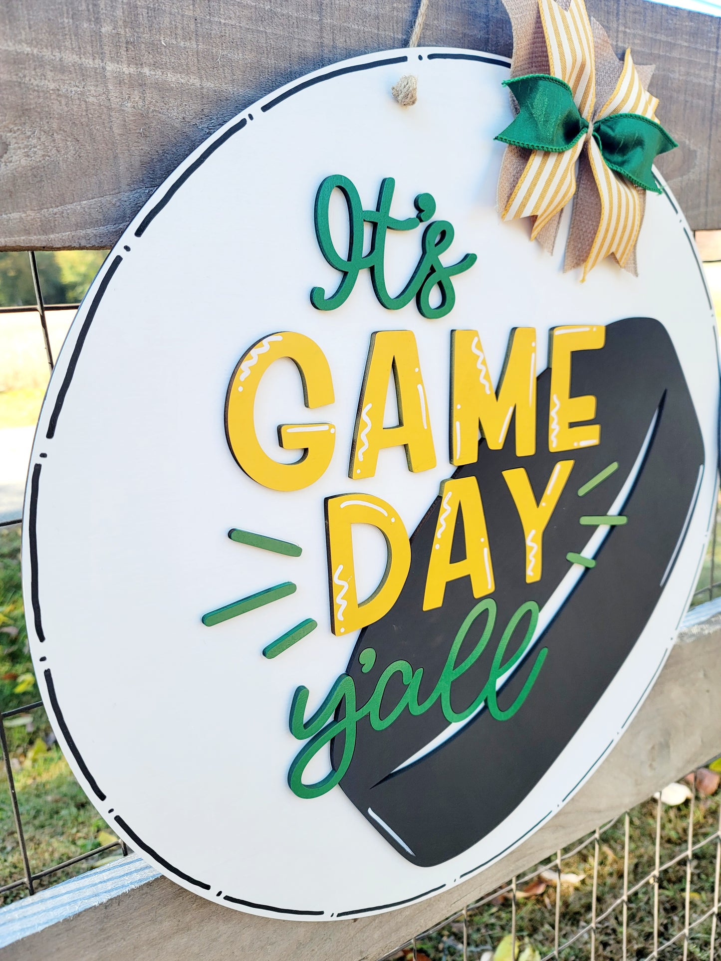 Hockey- It's Game Day Y'all Door Hanger