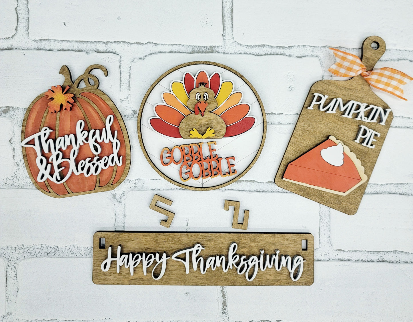 Thanksgiving-Interchangeable Inserts