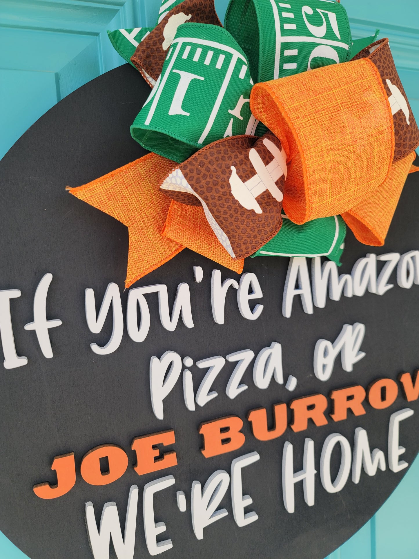 Joe Burrow Door Hanger